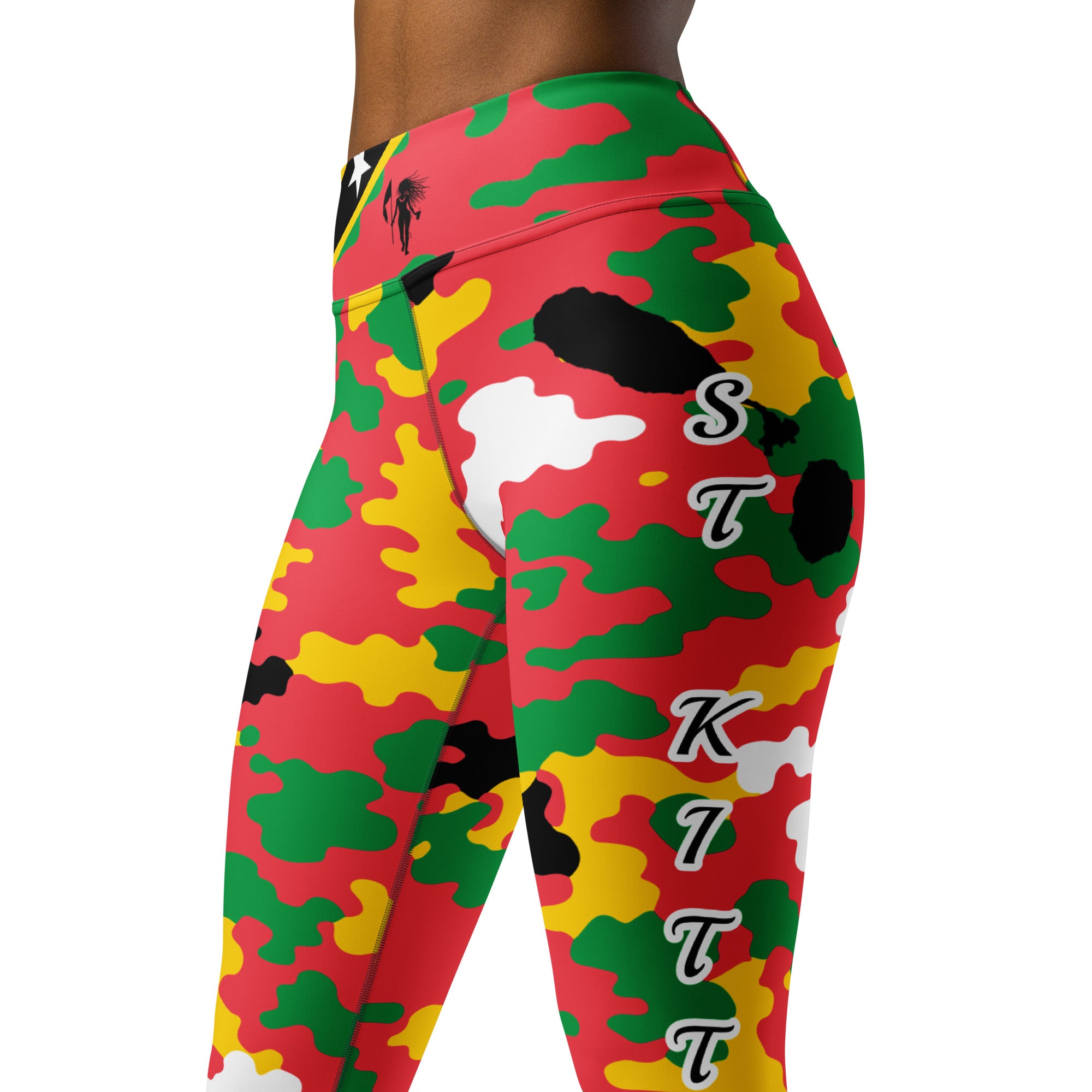 St. Kitts CAMO Leggings-Fete Massive