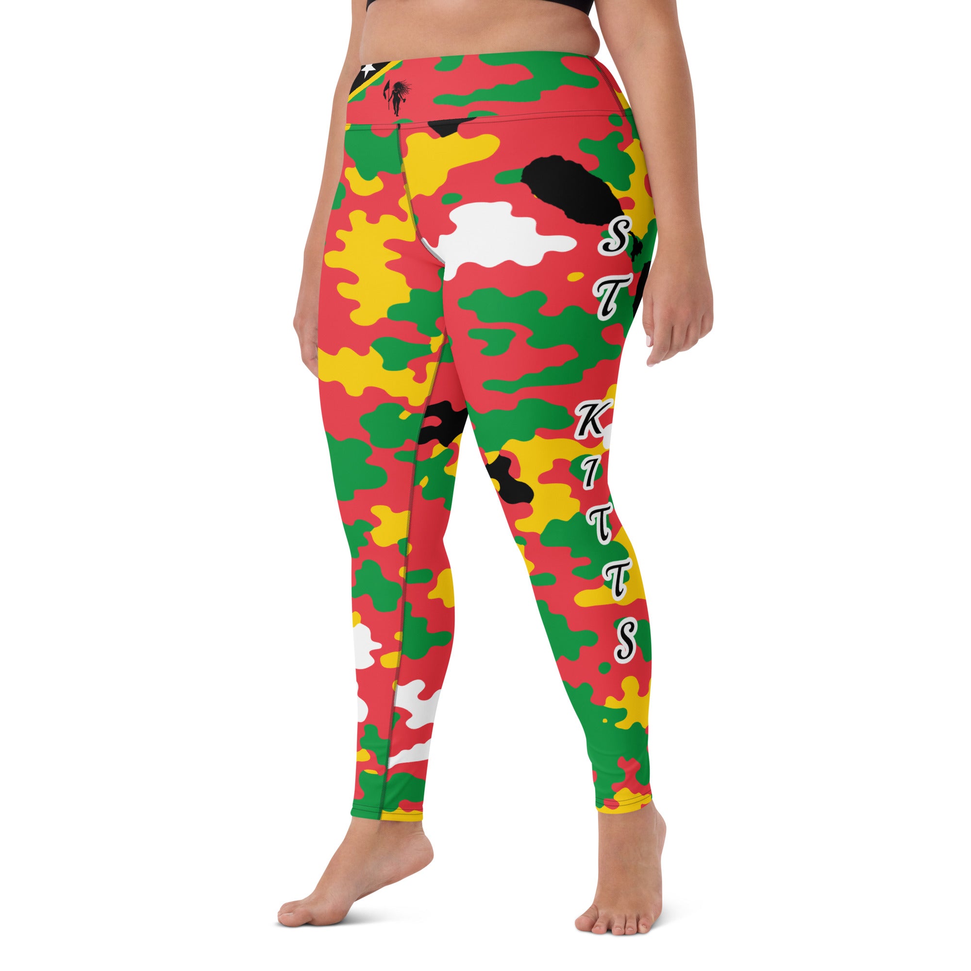 St. Kitts CAMO Leggings-Fete Massive