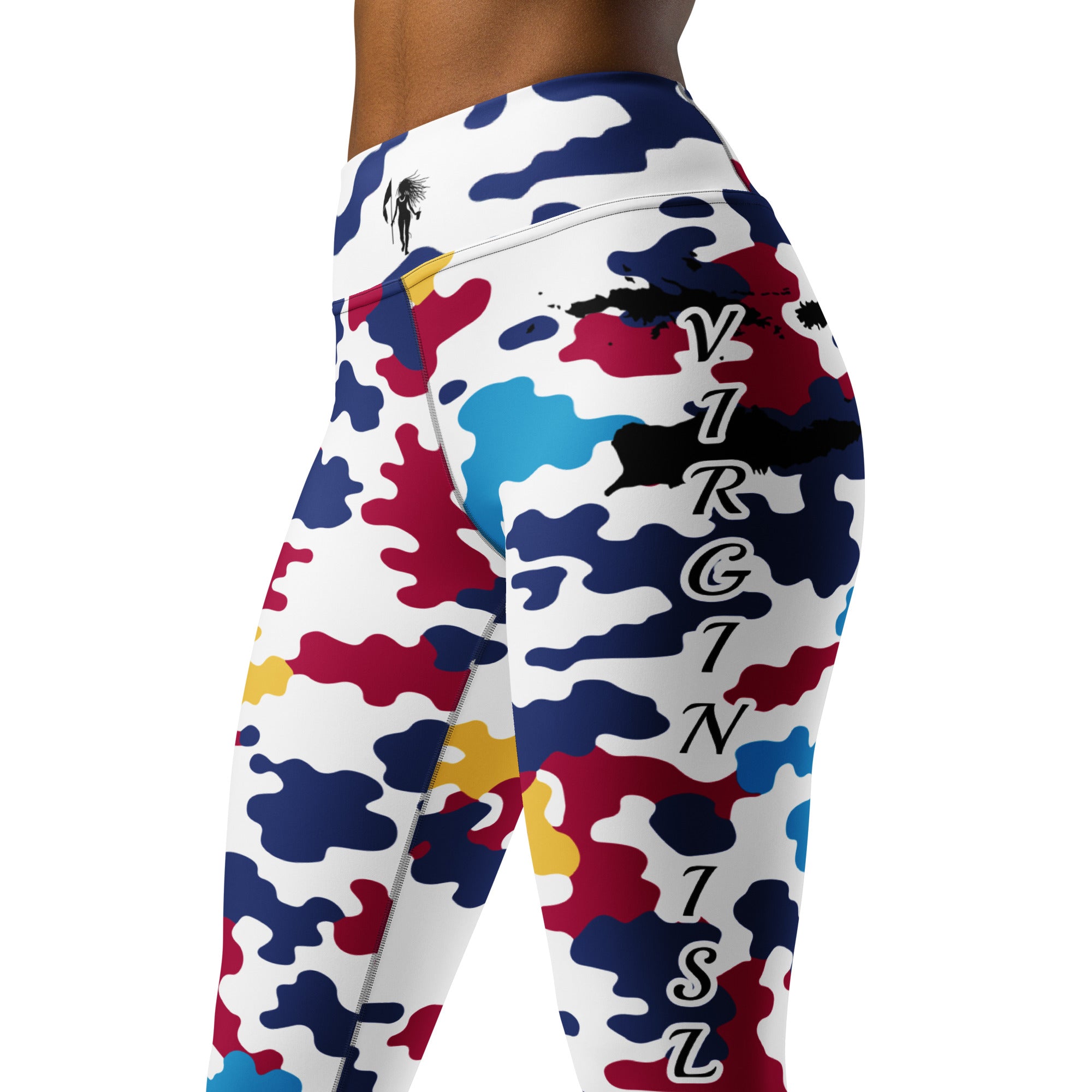 Virgin Islands CAMO Leggings-Fete Massive