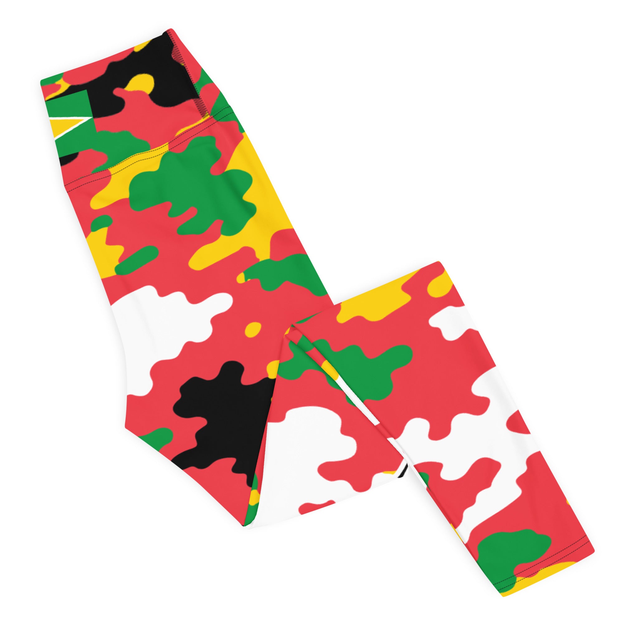 Guyana CAMO Leggings-Fete Massive