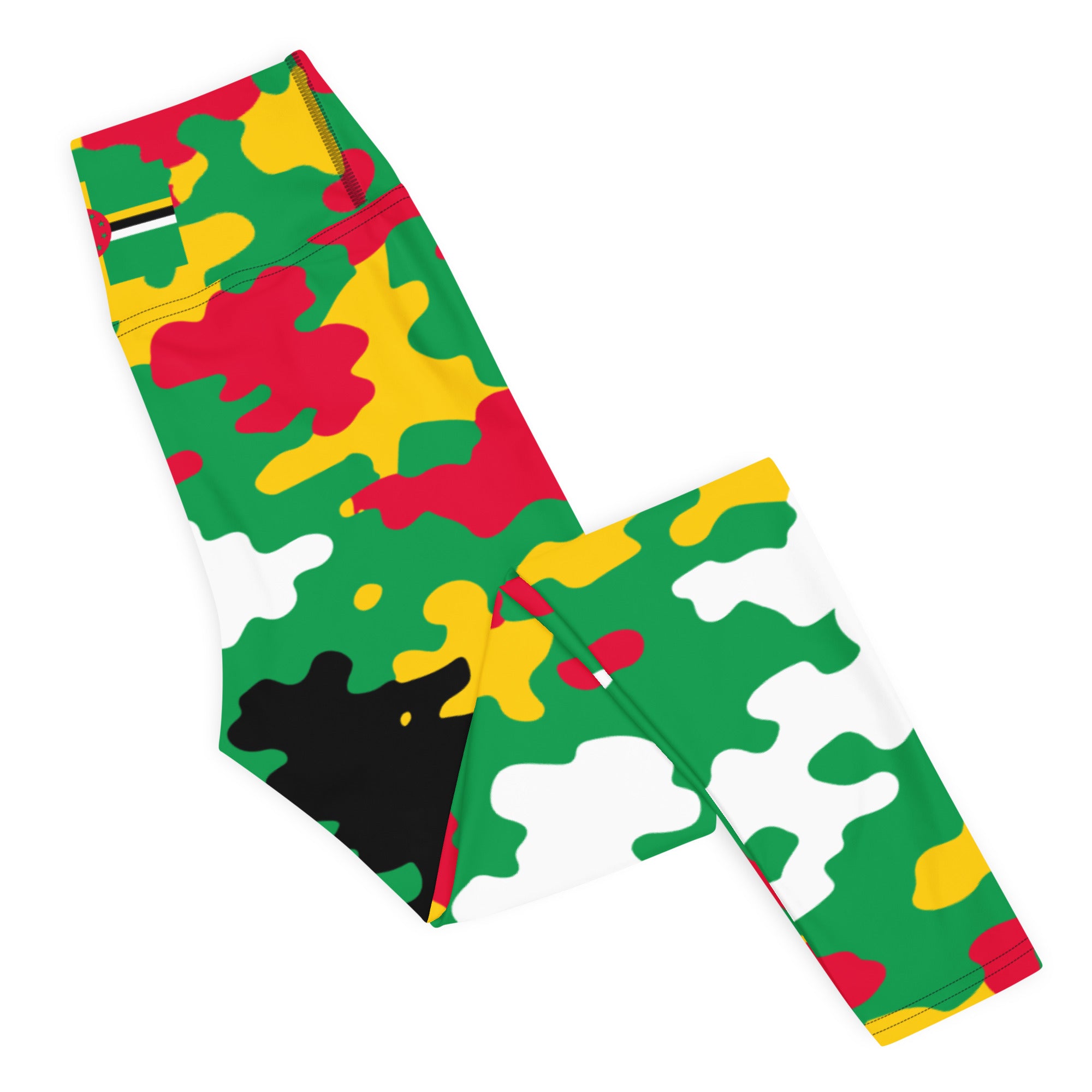 Dominica CAMO Leggings-Fete Massive