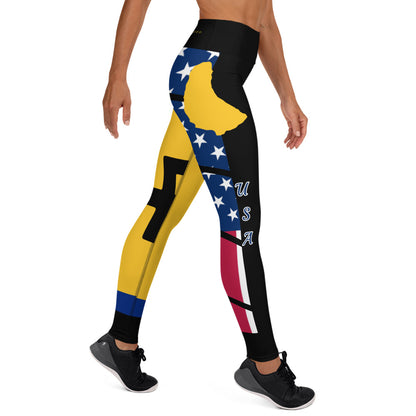 Barbados USA Yoga Leggings