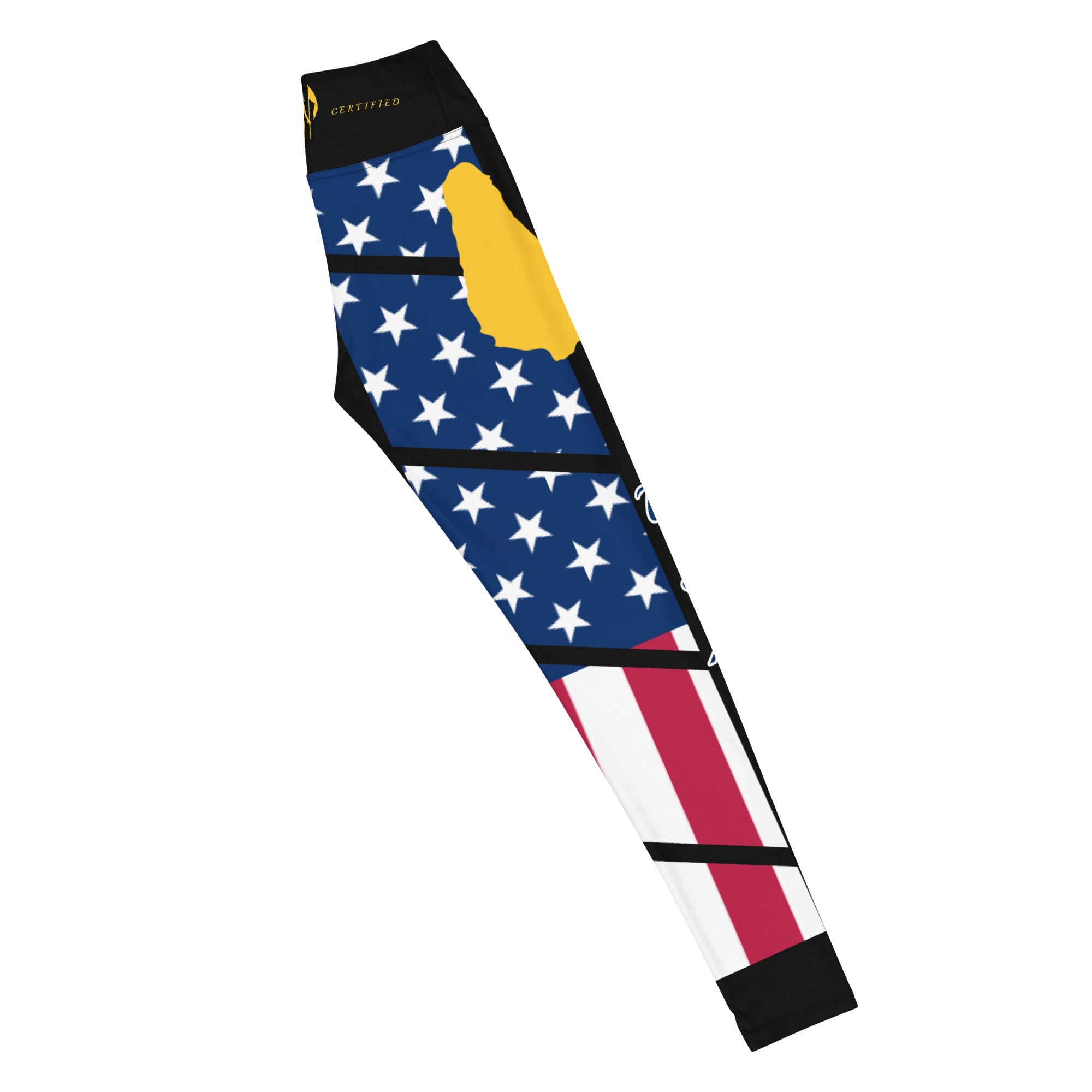 Barbados USA Yoga Leggings-Fete Massive