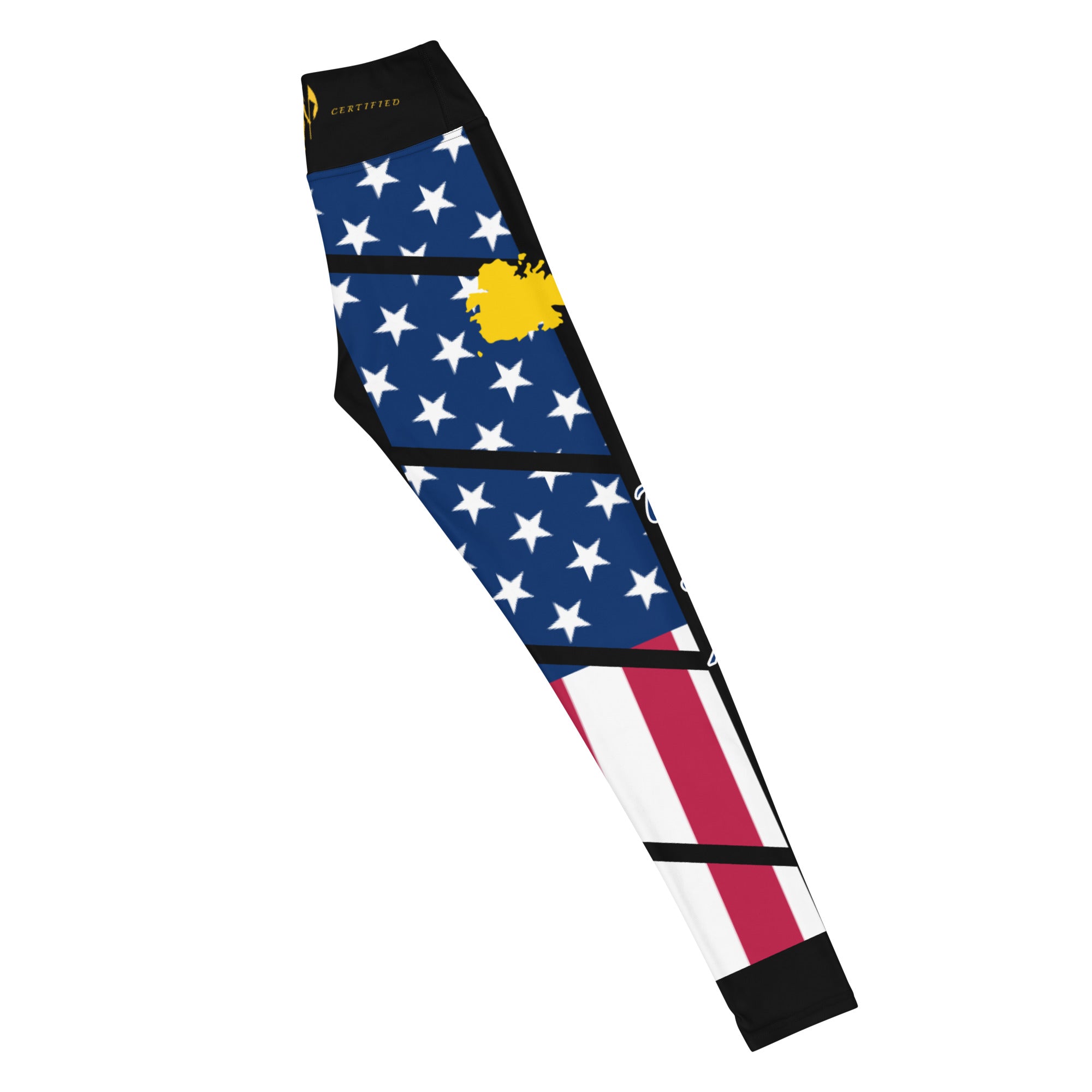 Antigua USA Yoga Leggings-Fete Massive