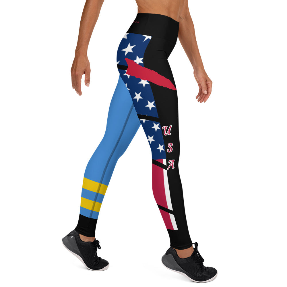 Aruba USA Yoga Leggings-Fete Massive