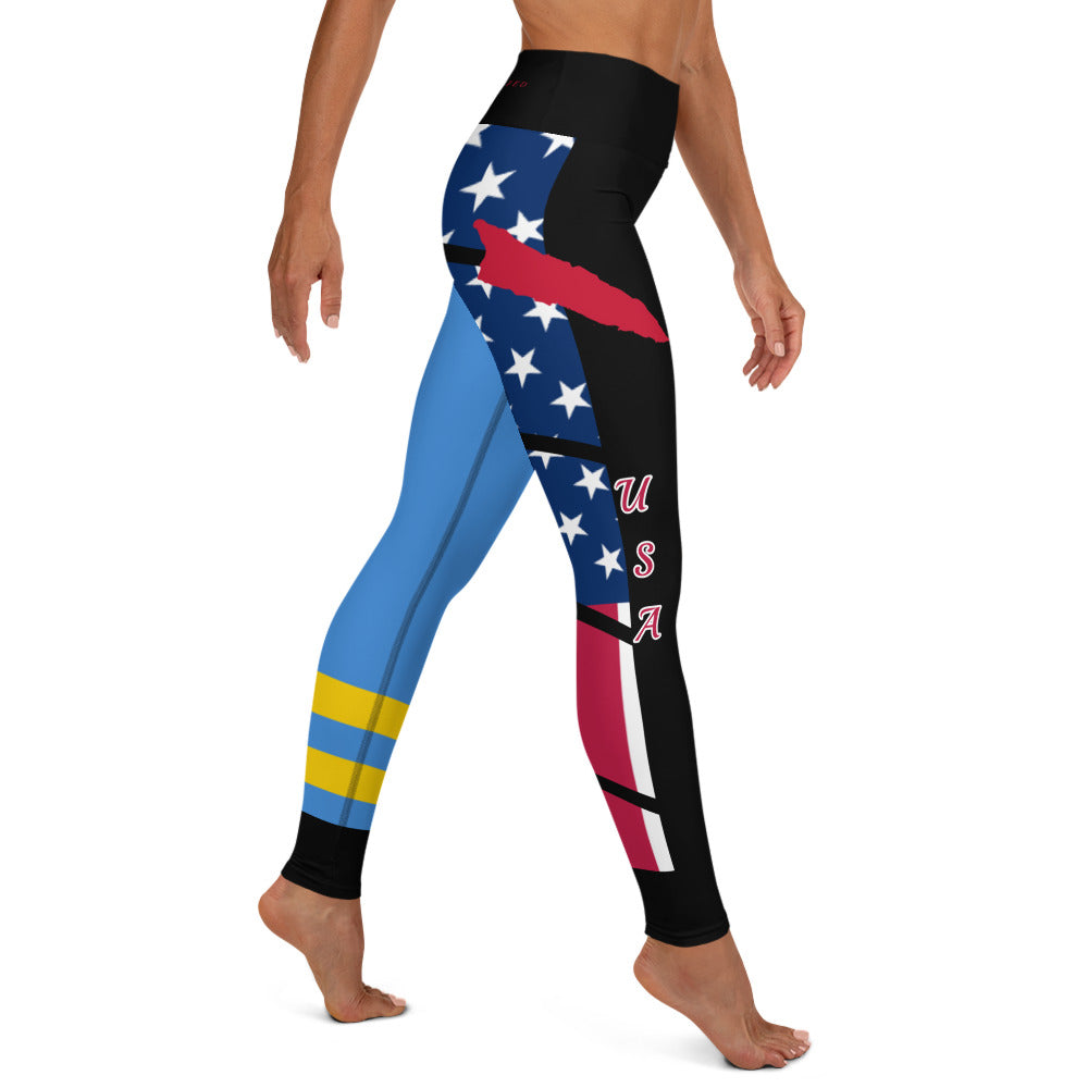 Aruba USA Yoga Leggings-Fete Massive