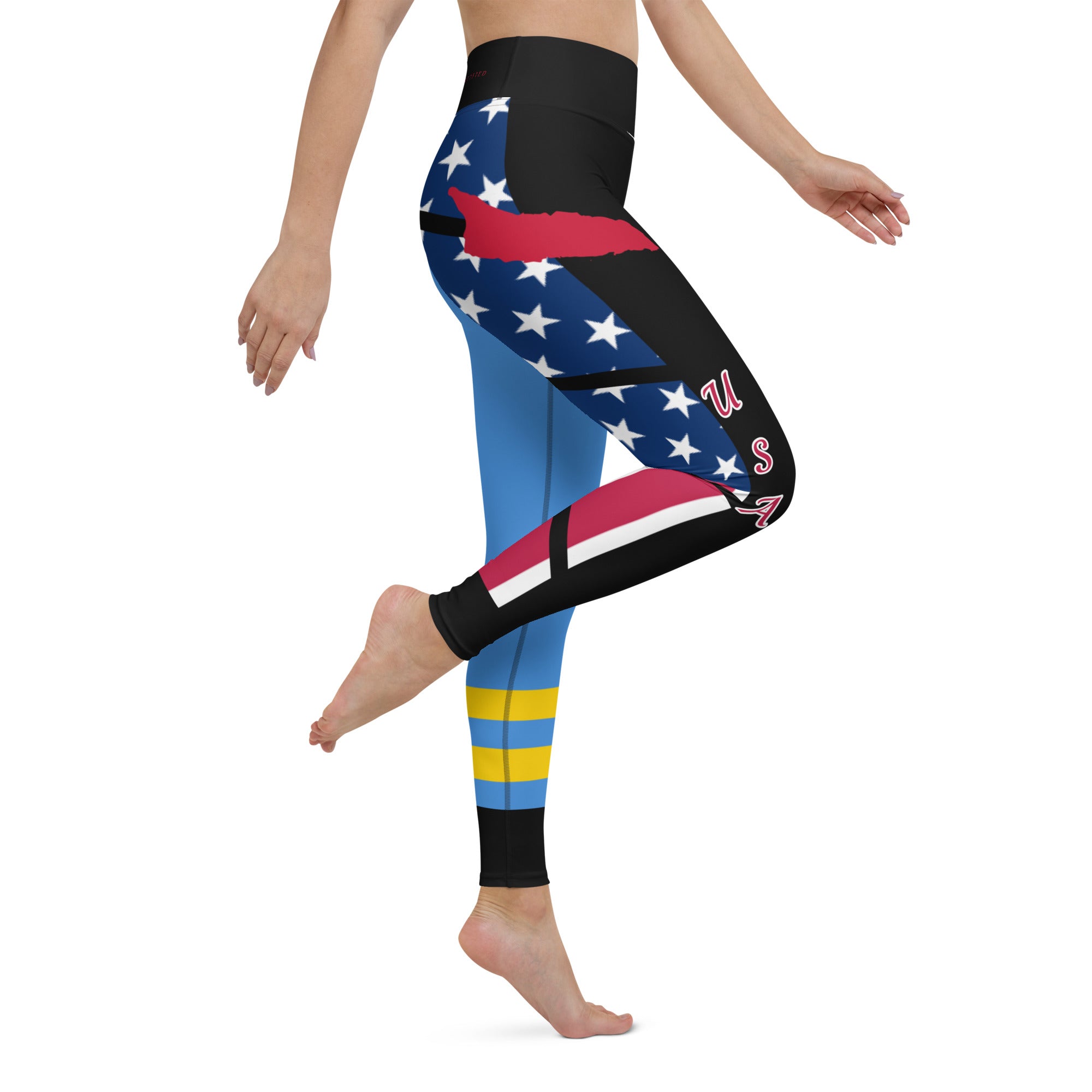 Aruba USA Yoga Leggings-Fete Massive