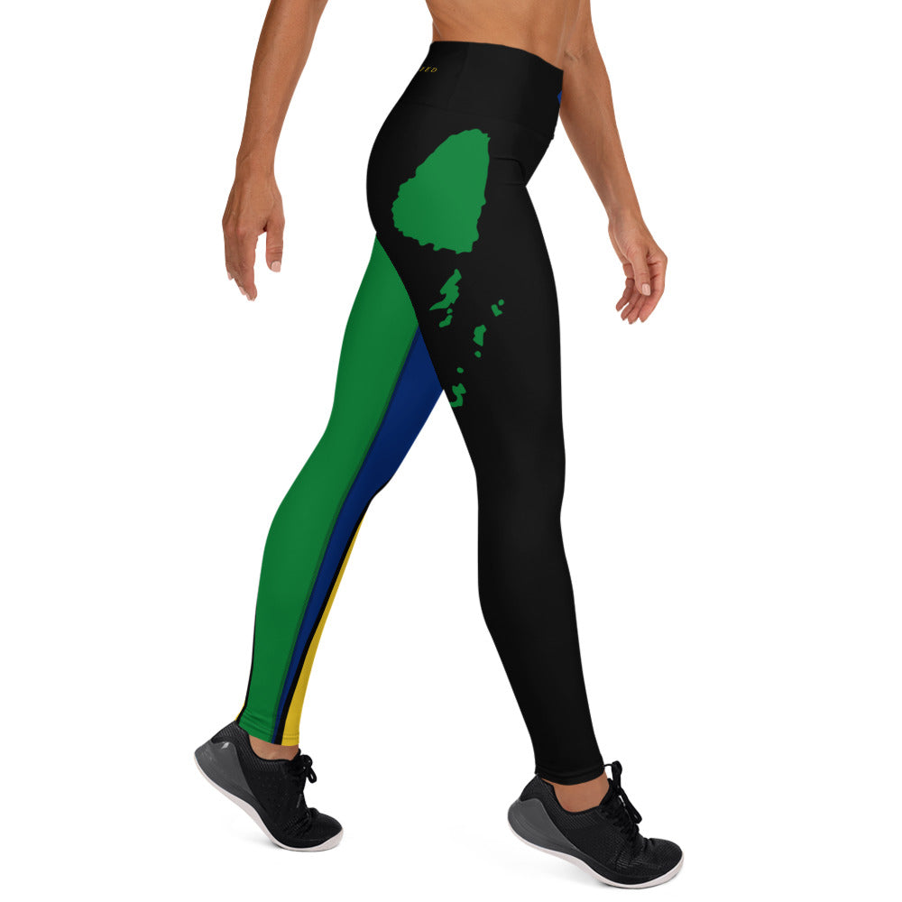 Saint Vincent Flag Yoga Leggings