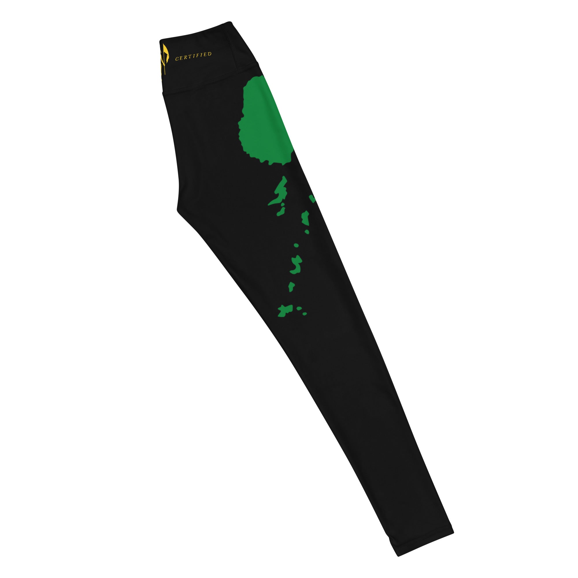 Saint Vincent Flag Yoga Leggings-Fete Massive