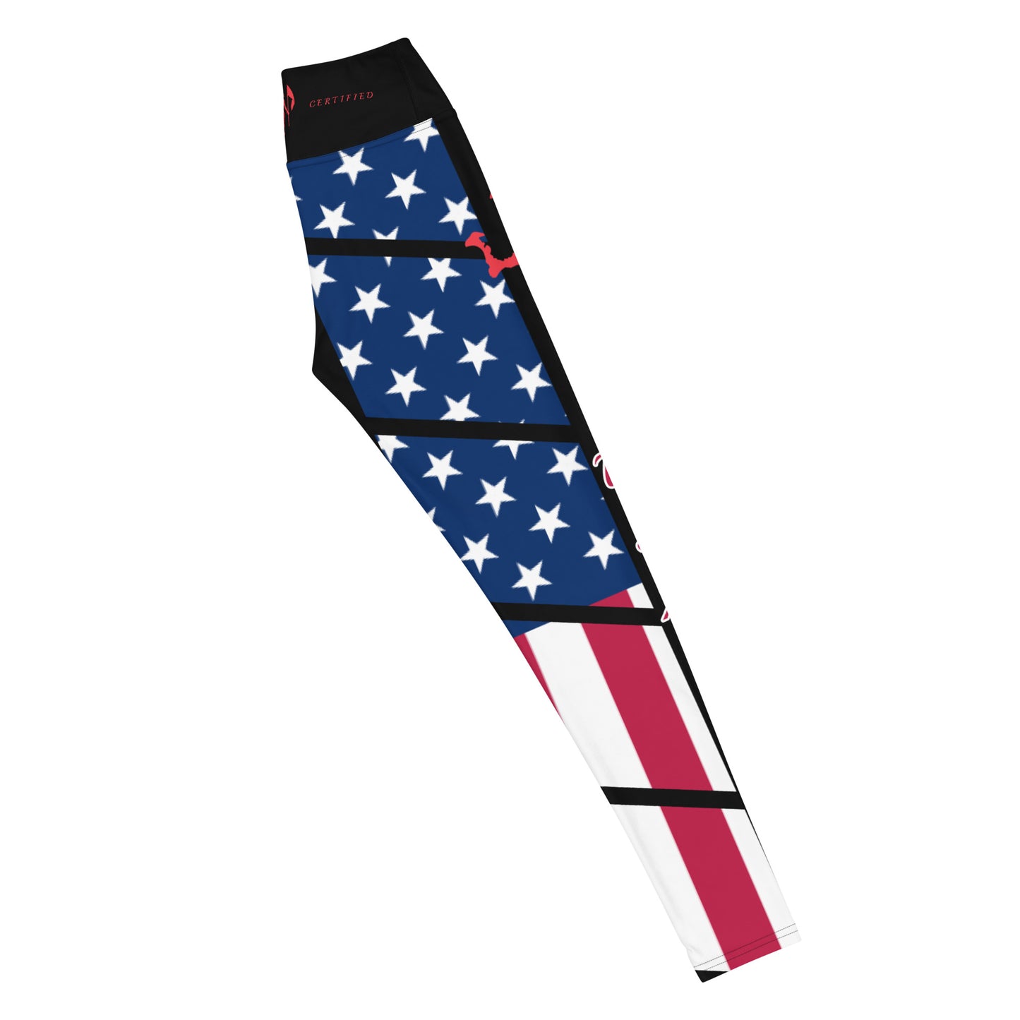 Cayman Islands USA Yoga Leggings