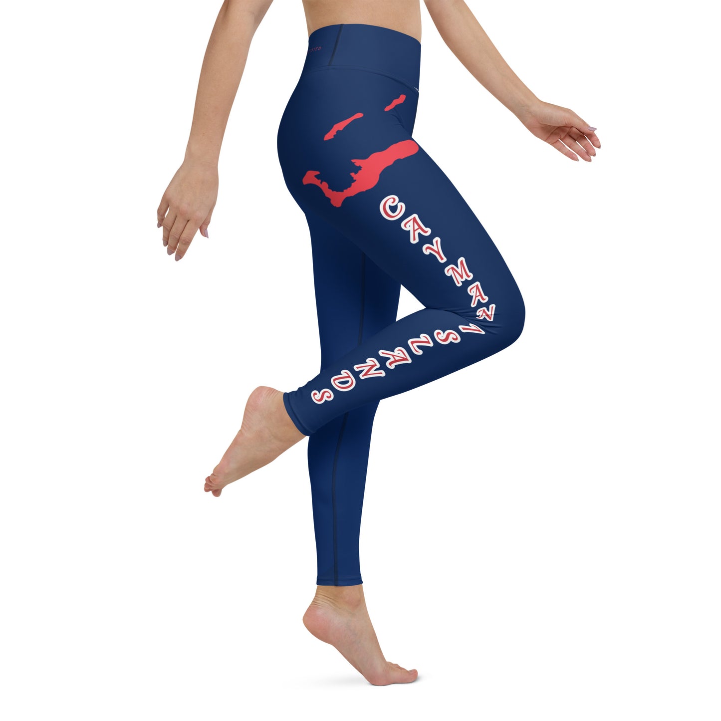 Cayman Islands Flag Yoga Leggings