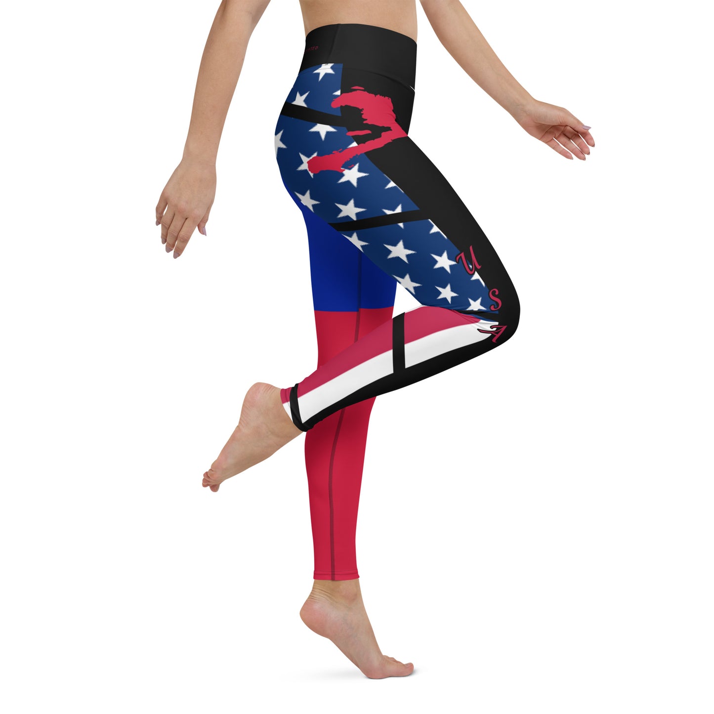 Haiti USA Yoga Leggings