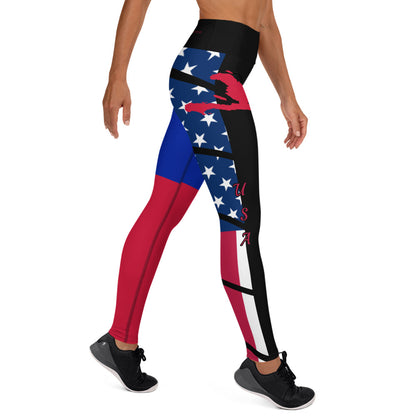 Haiti USA Yoga Leggings