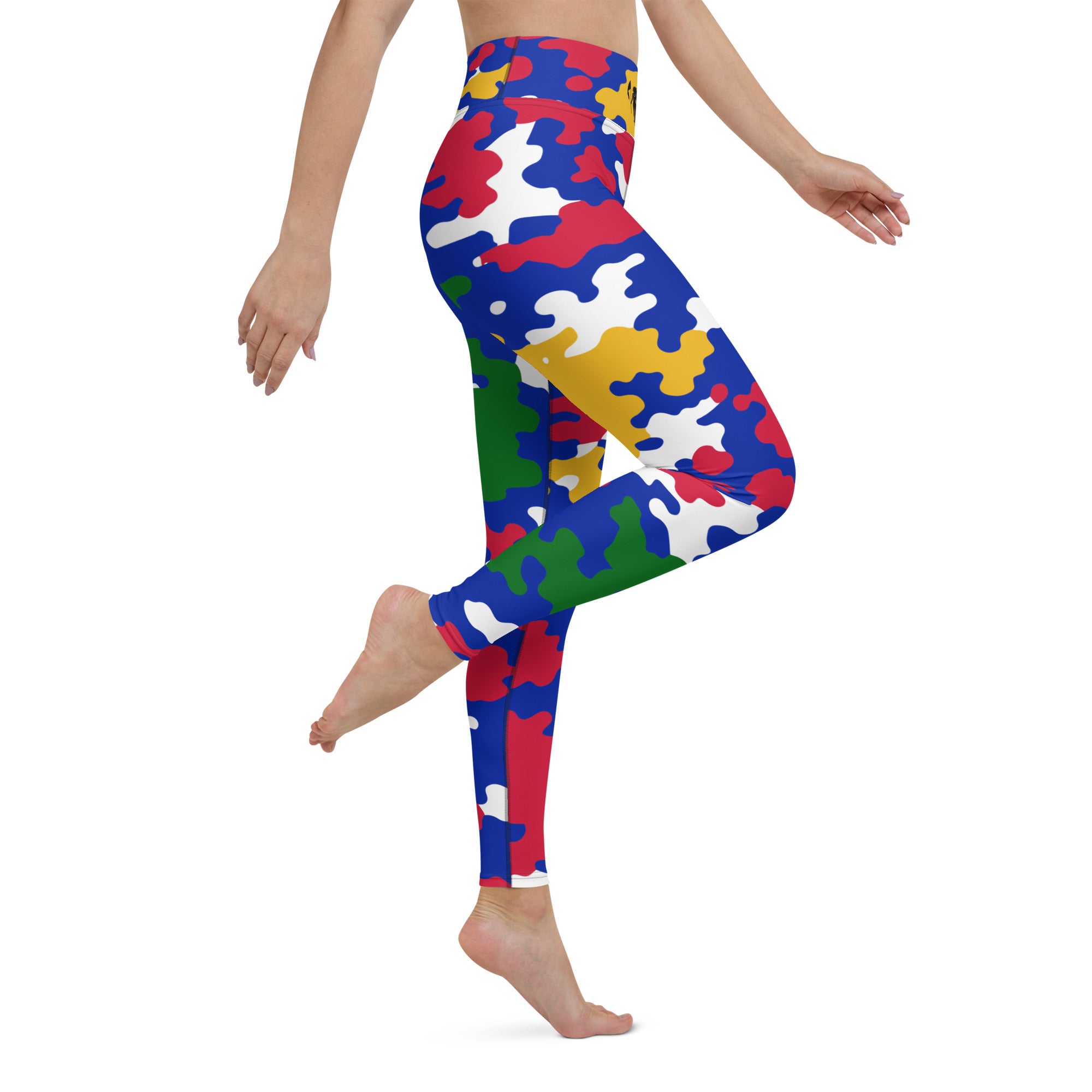 Haiti Yoga Leggings-Fete Massive