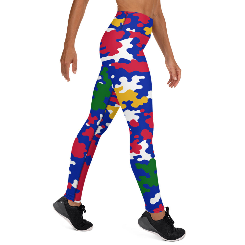 Haiti Yoga Leggings-Fete Massive