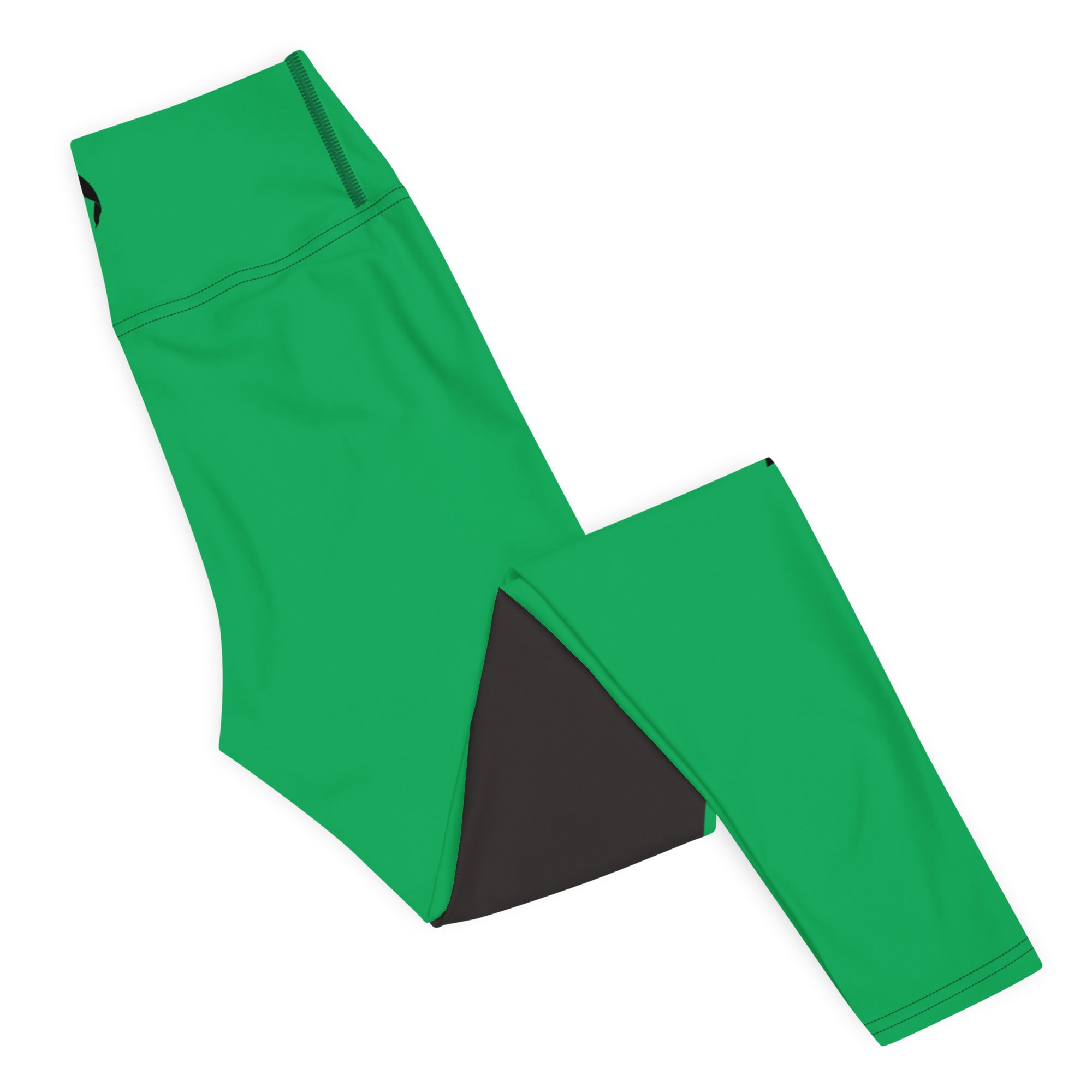 Martinique Yoga Leggings (Green Flag)-Fete Massive