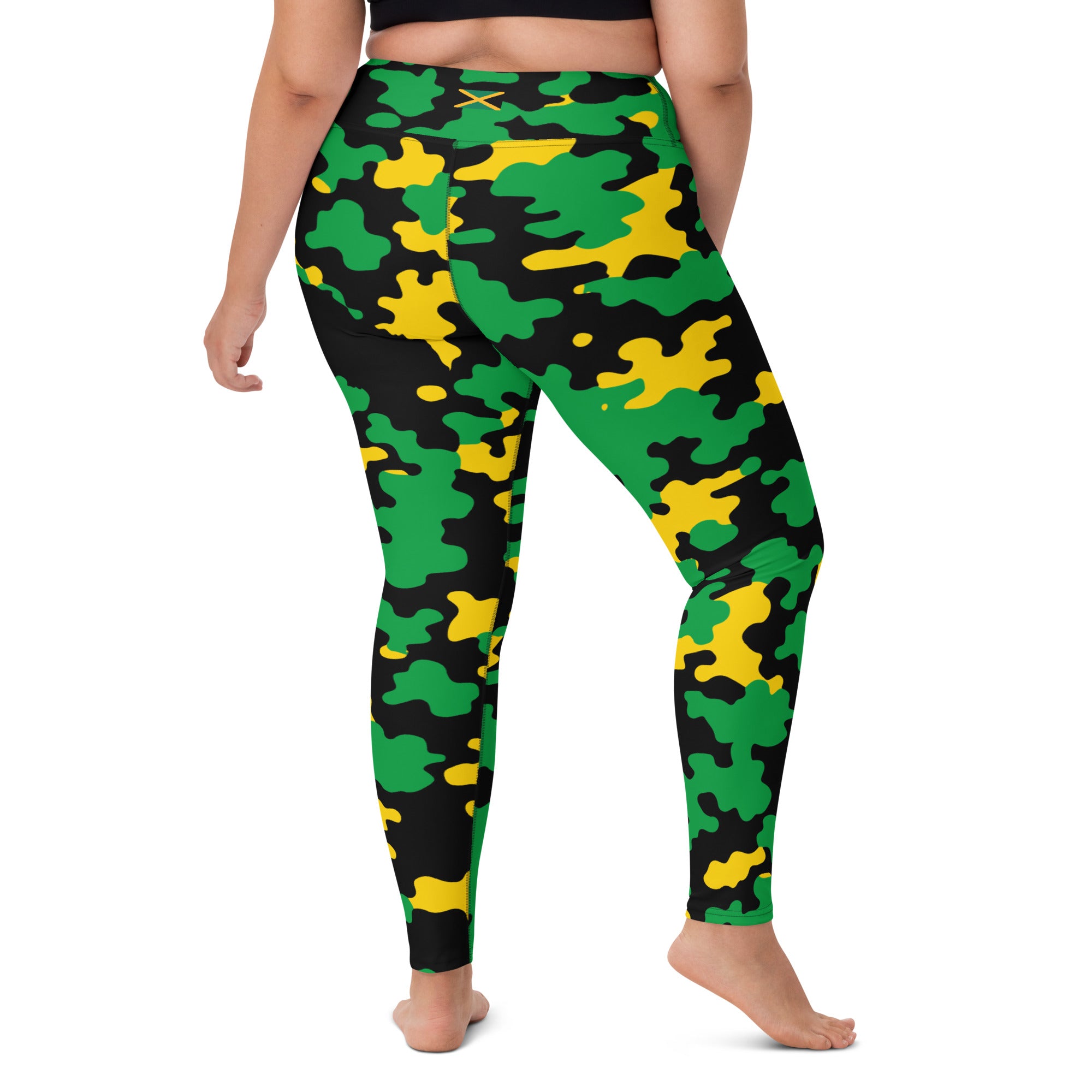 Jamaica CAMO Leggings-Fete Massive