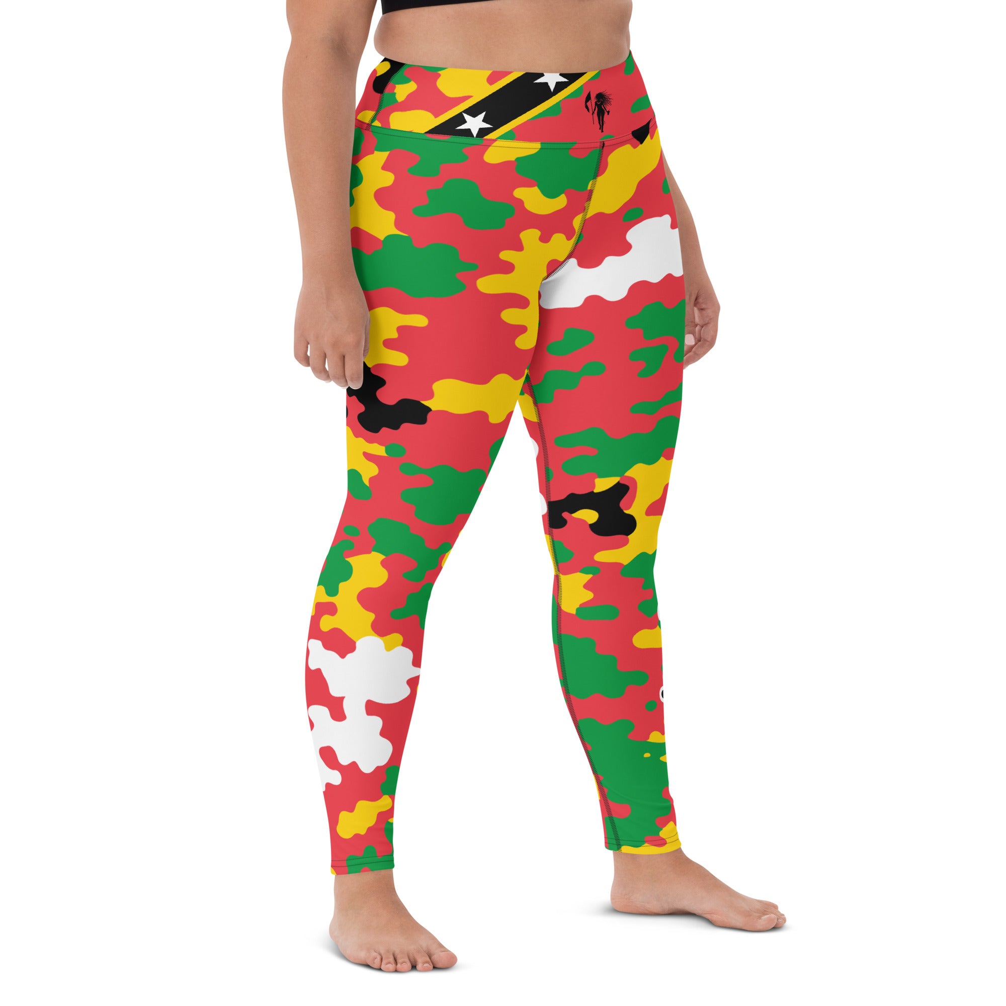 St. Kitts CAMO Leggings-Fete Massive