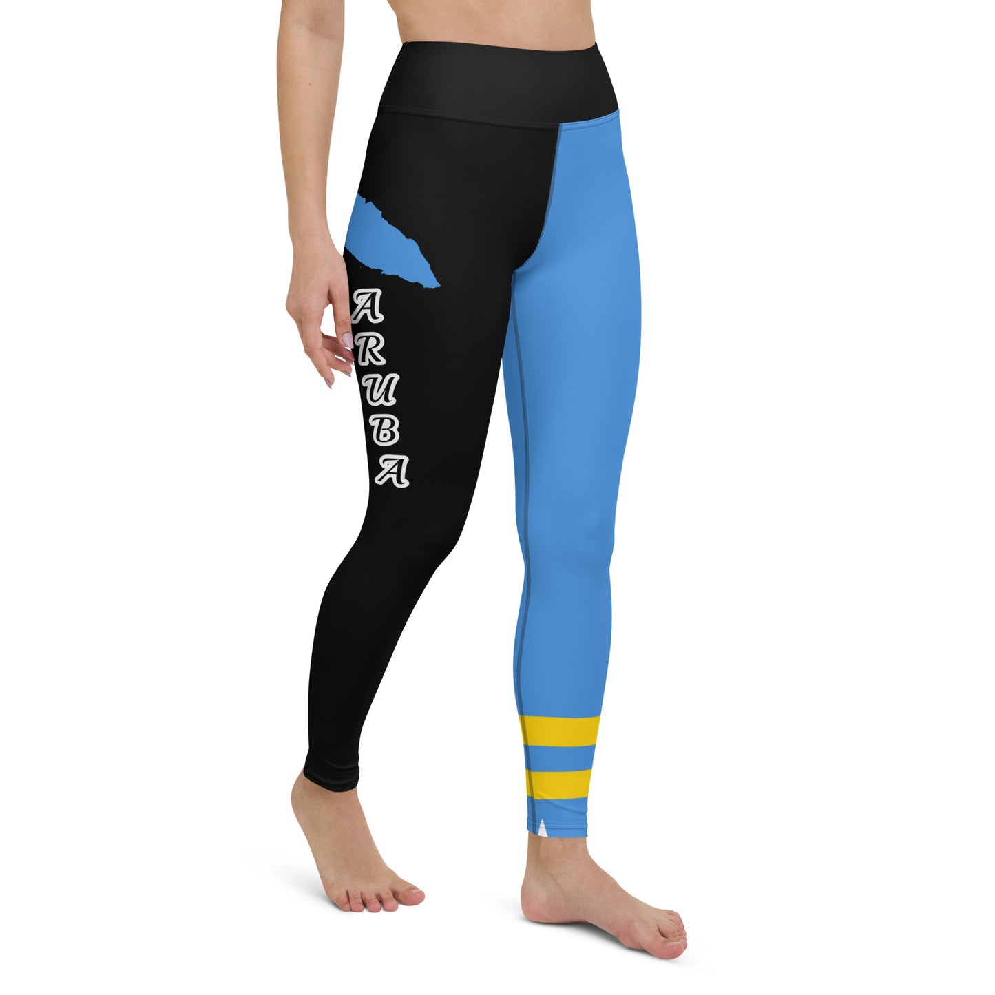 Aruba Flag Yoga Leggings