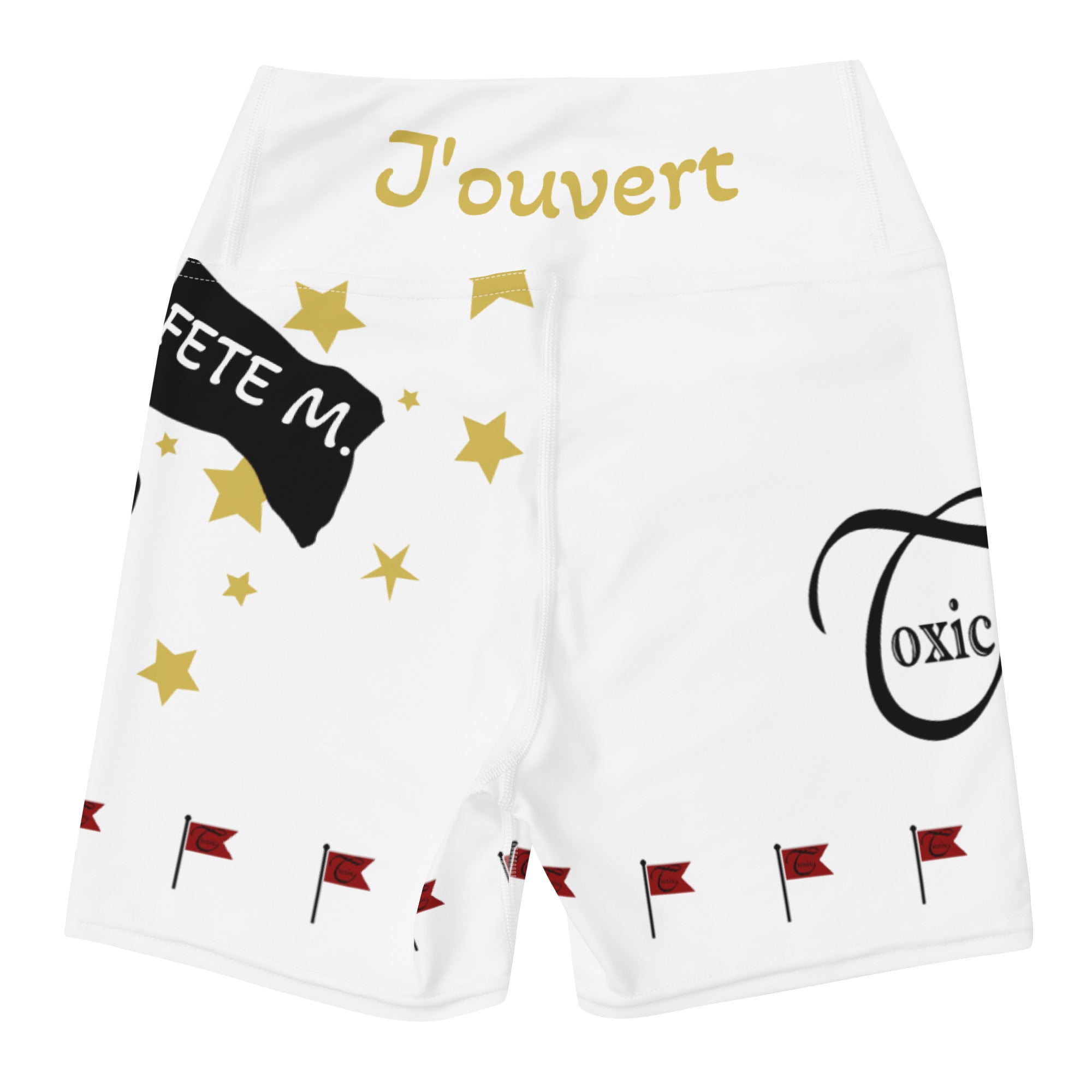 J’ouvert Yoga Shorts-Fete Massive