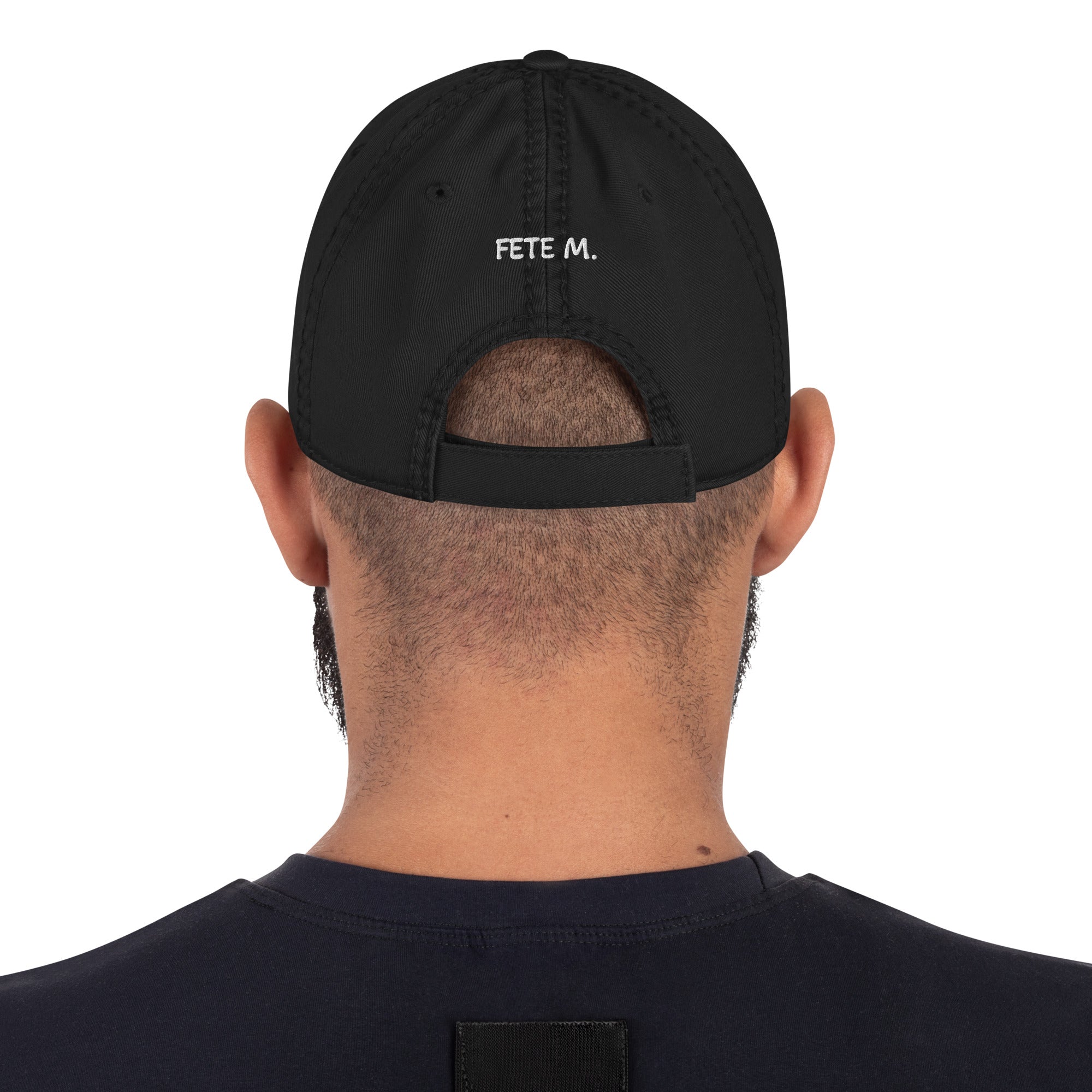 Rum, Soca, Gyal, Vybz Distressed Dad Hat-Fete Massive