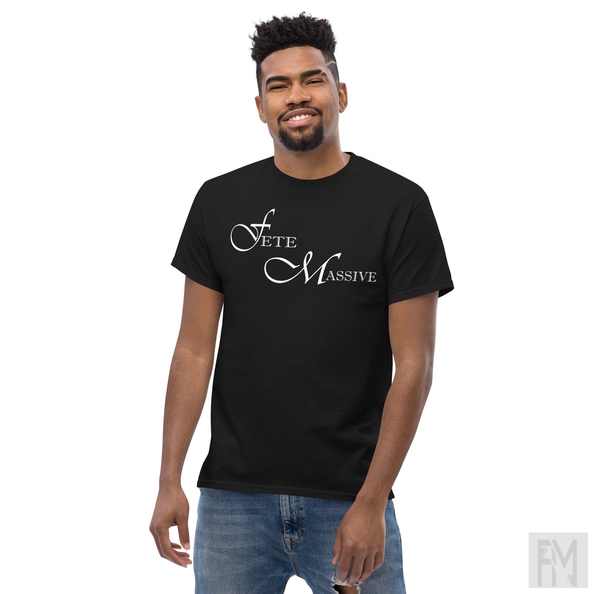 Fete Massive classic tee (Men)-Fete Massive