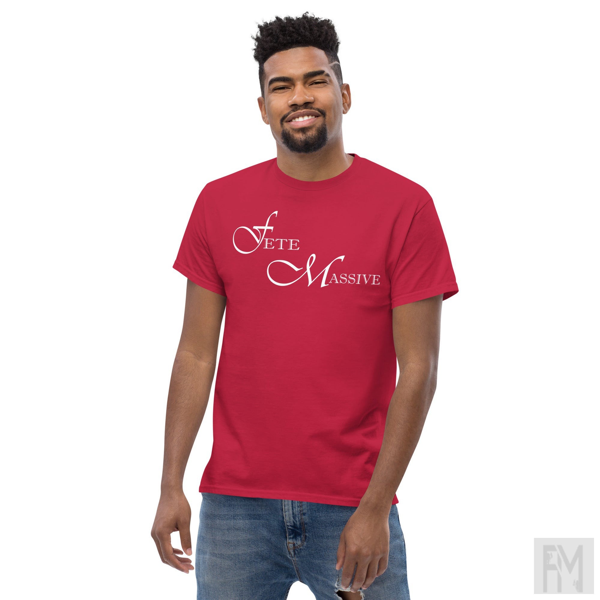 Fete Massive classic tee (Men)-Fete Massive