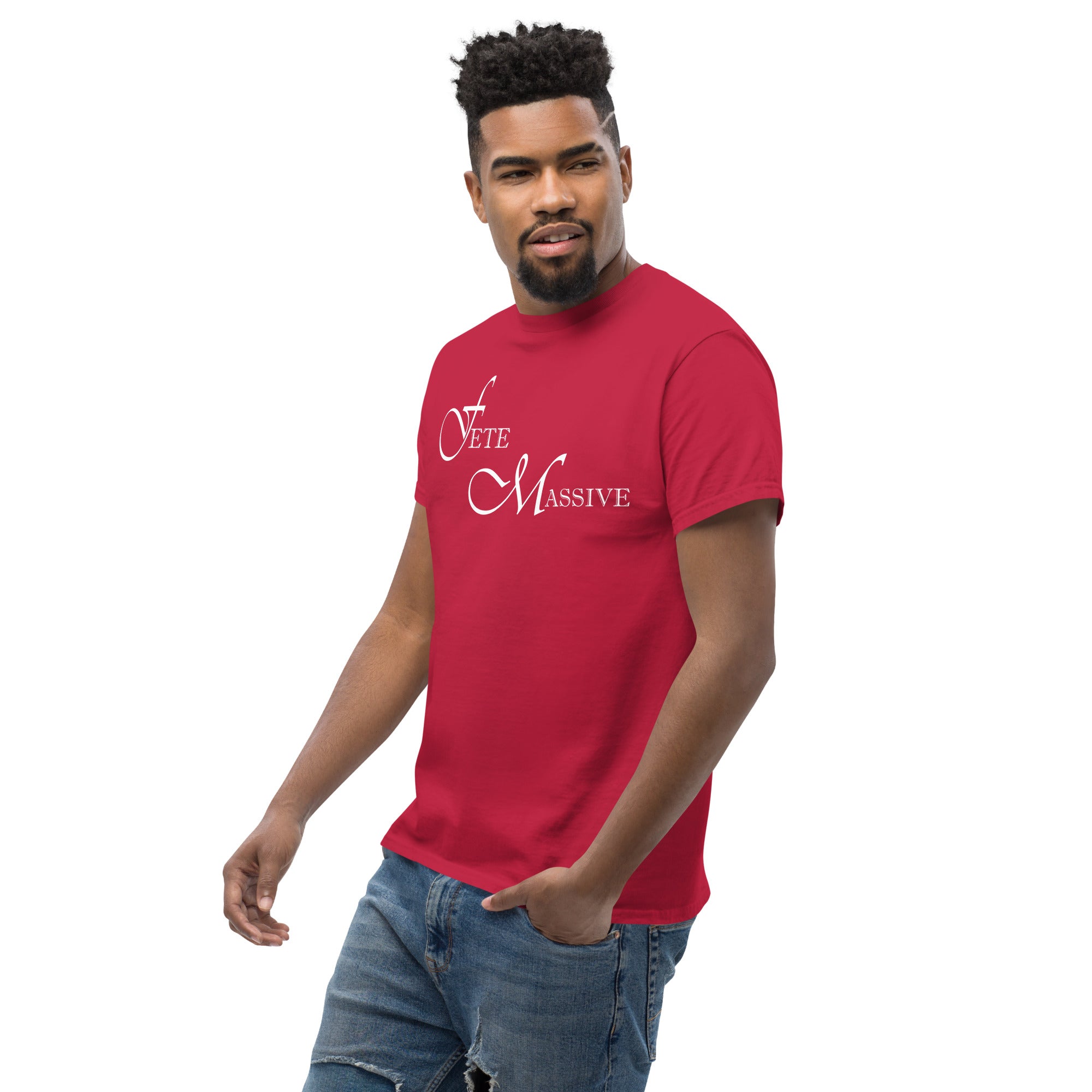 Fete Massive classic tee (Men)-Fete Massive