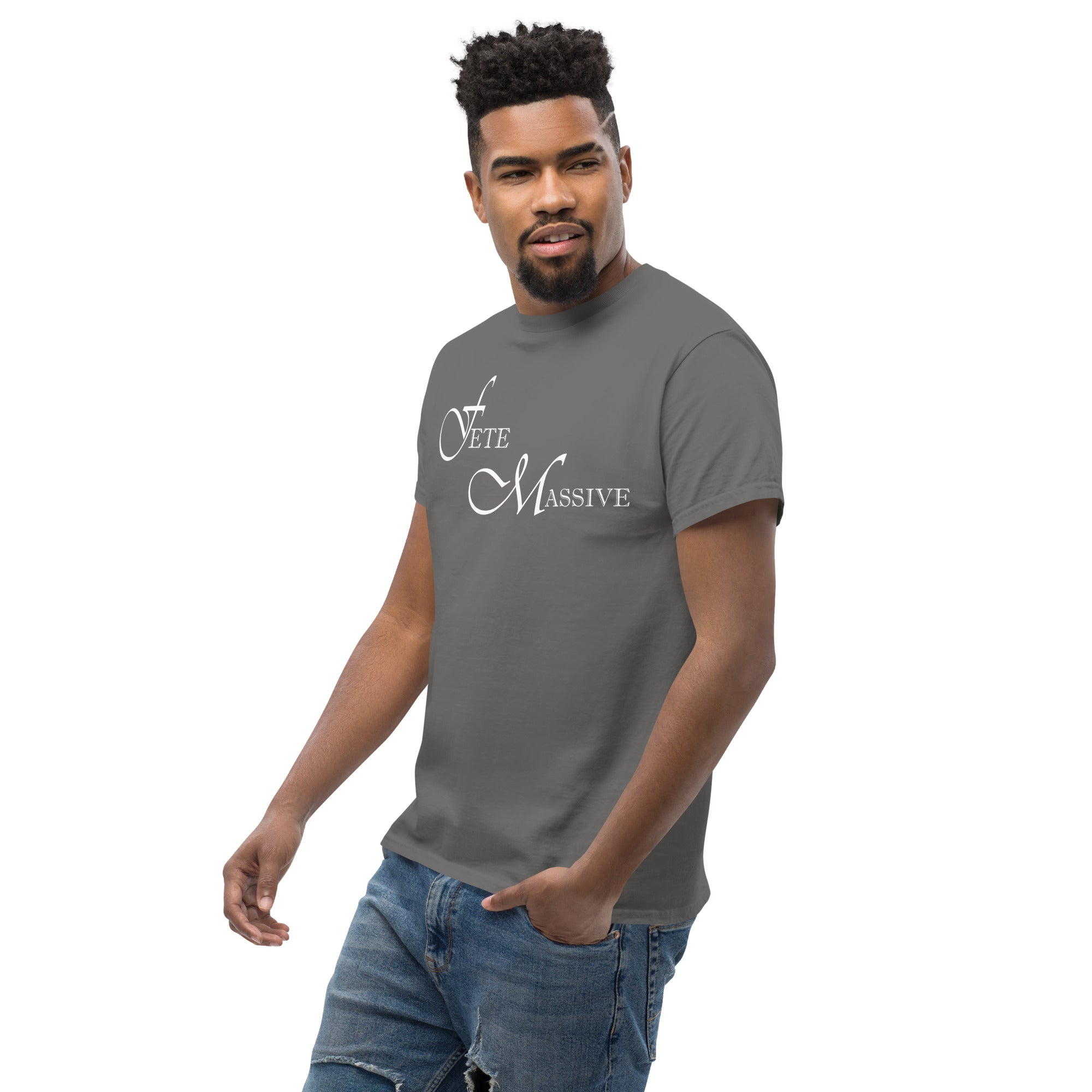 Fete Massive classic tee (Men)-Fete Massive