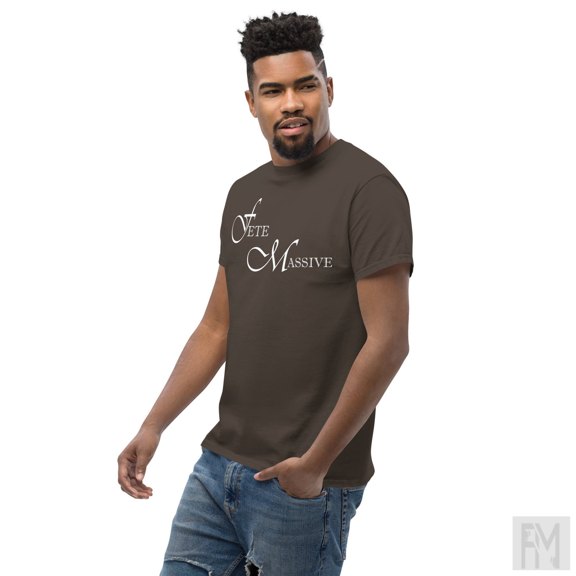 Fete Massive classic tee (Men)-Fete Massive