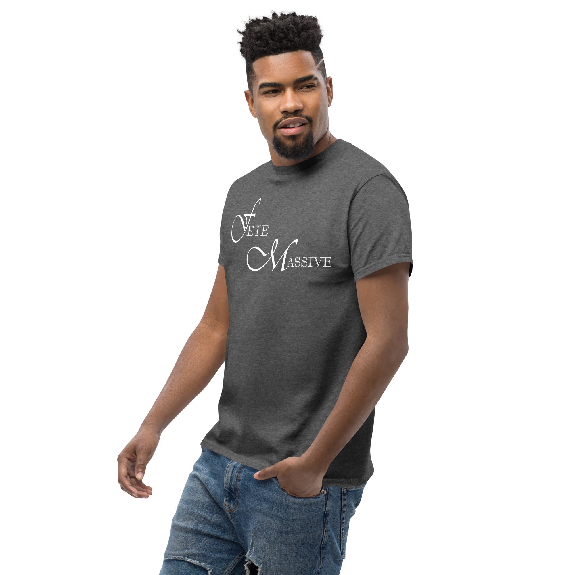 Fete Massive classic tee (Men)-Fete Massive