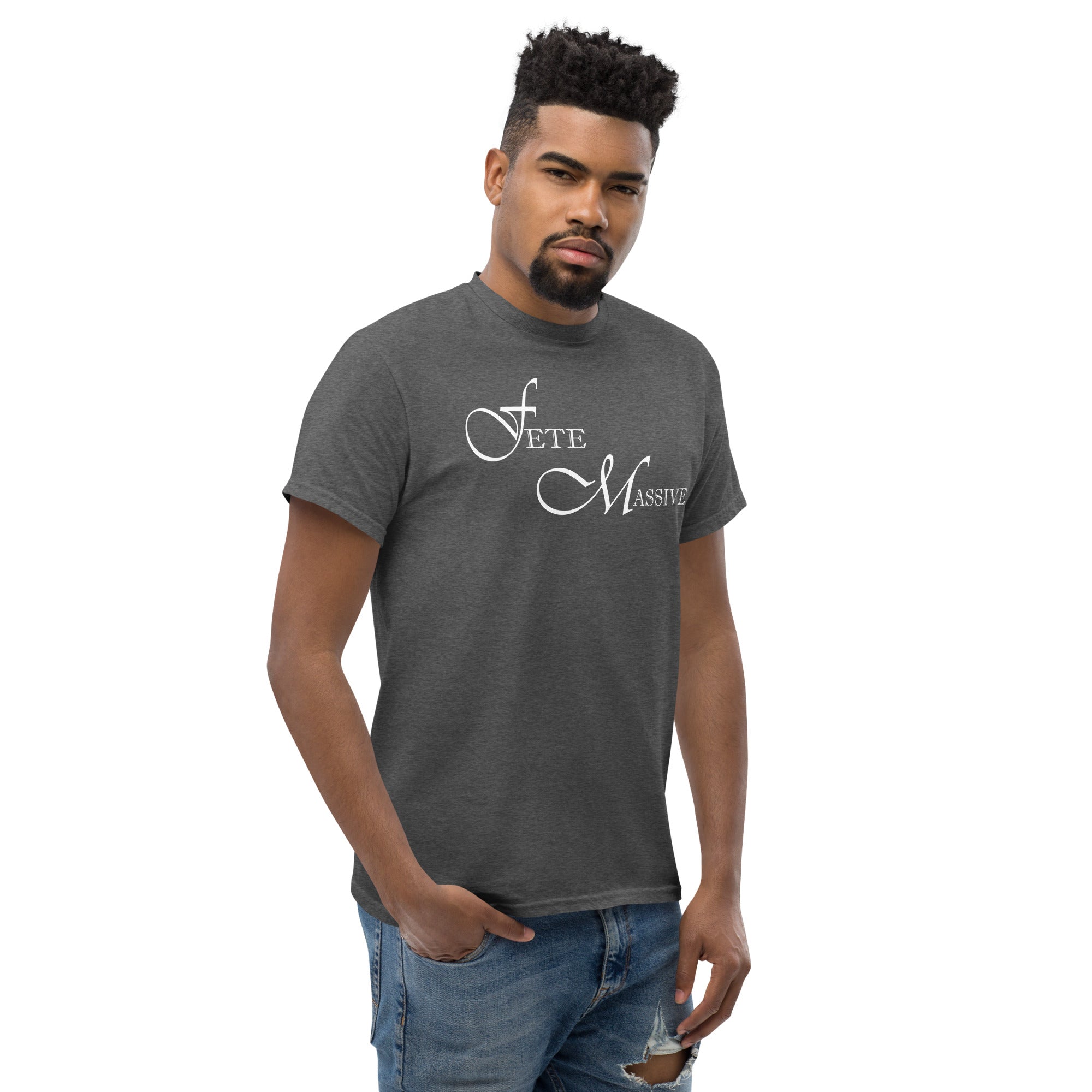 Fete Massive classic tee (Men)-Fete Massive