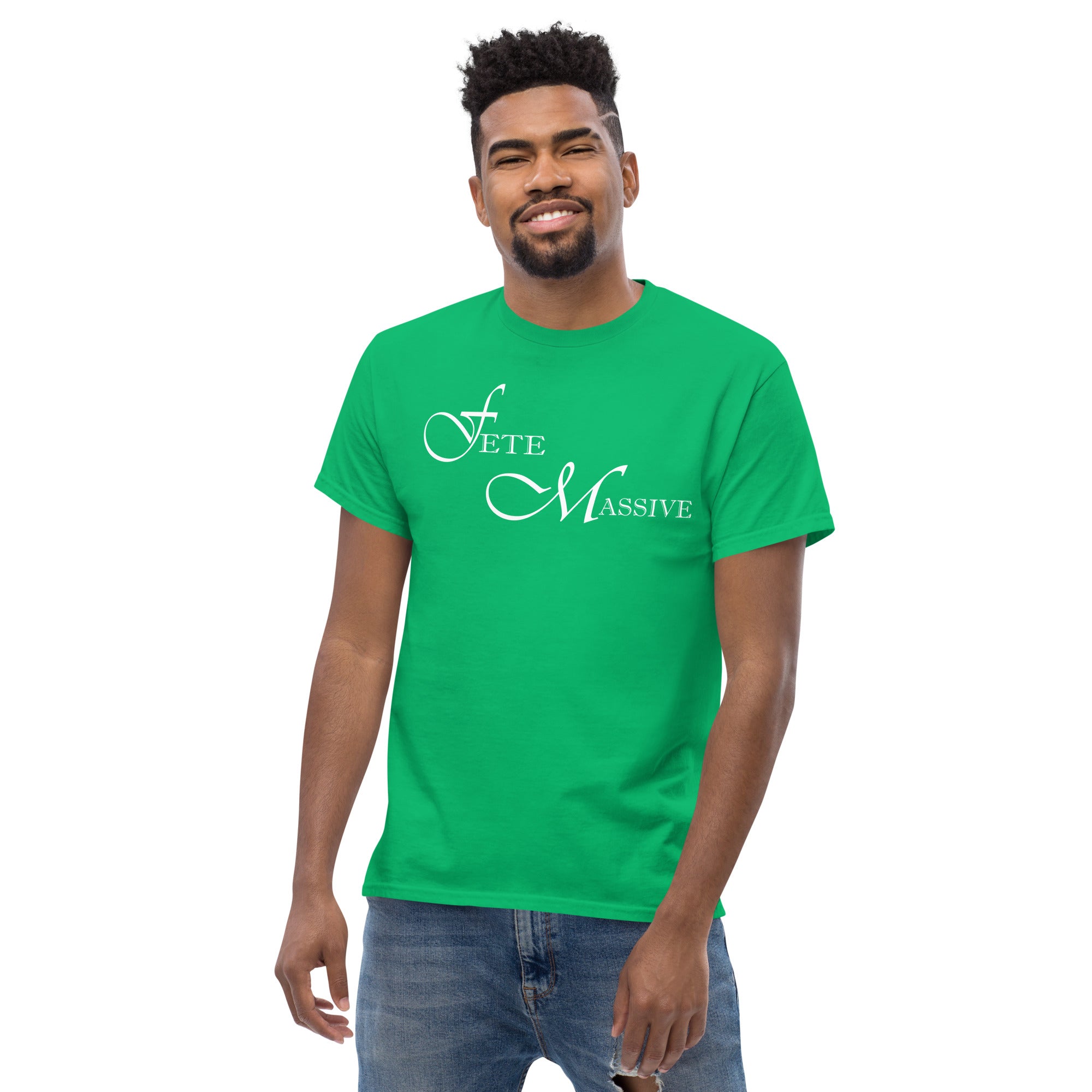 Fete Massive classic tee (Men)-Fete Massive