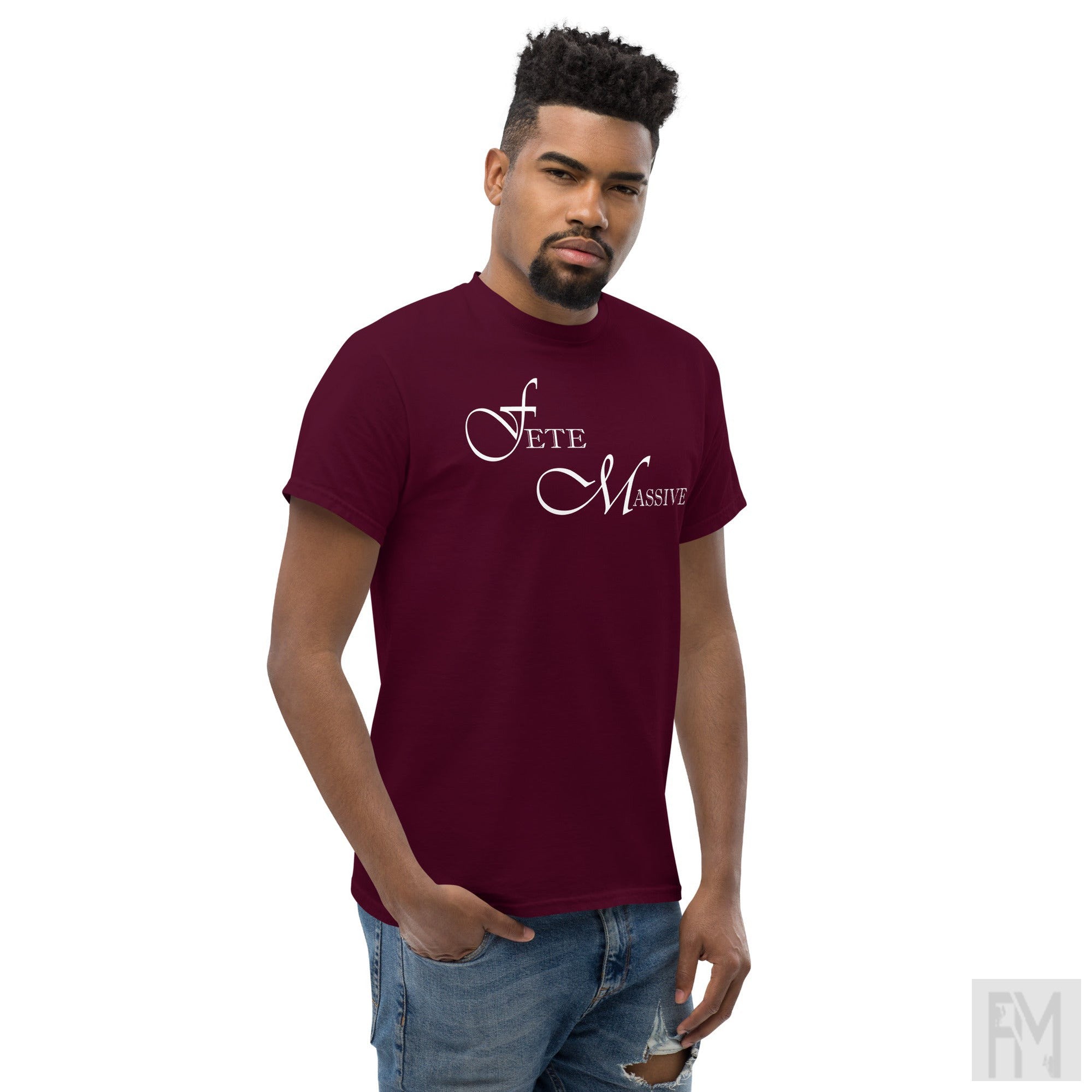 Fete Massive classic tee (Men)-Fete Massive