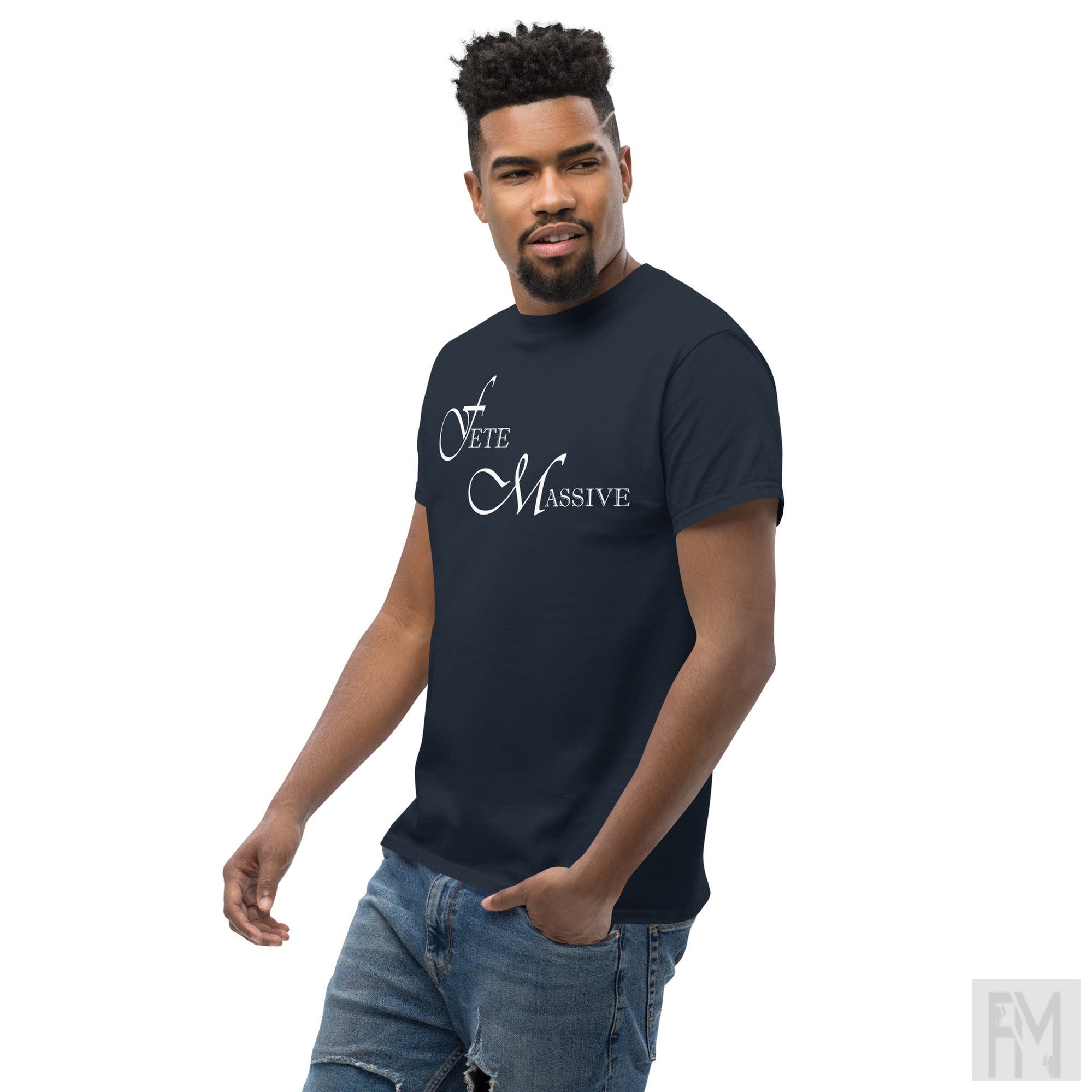 Fete Massive classic tee (Men)-Fete Massive