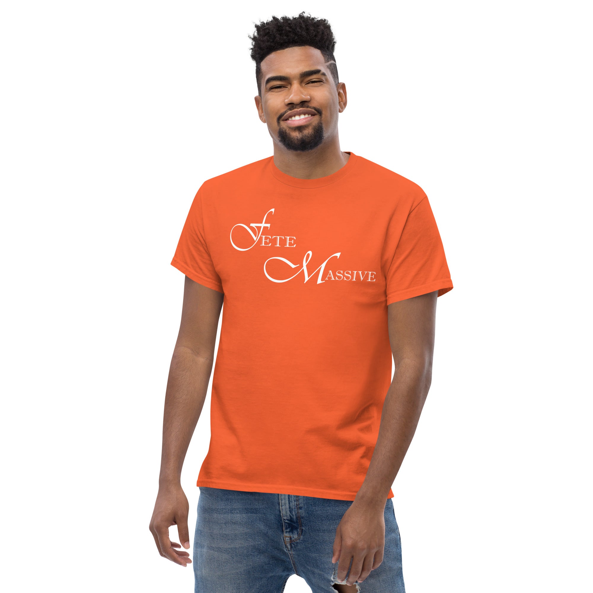 Fete Massive classic tee (Men)-Fete Massive