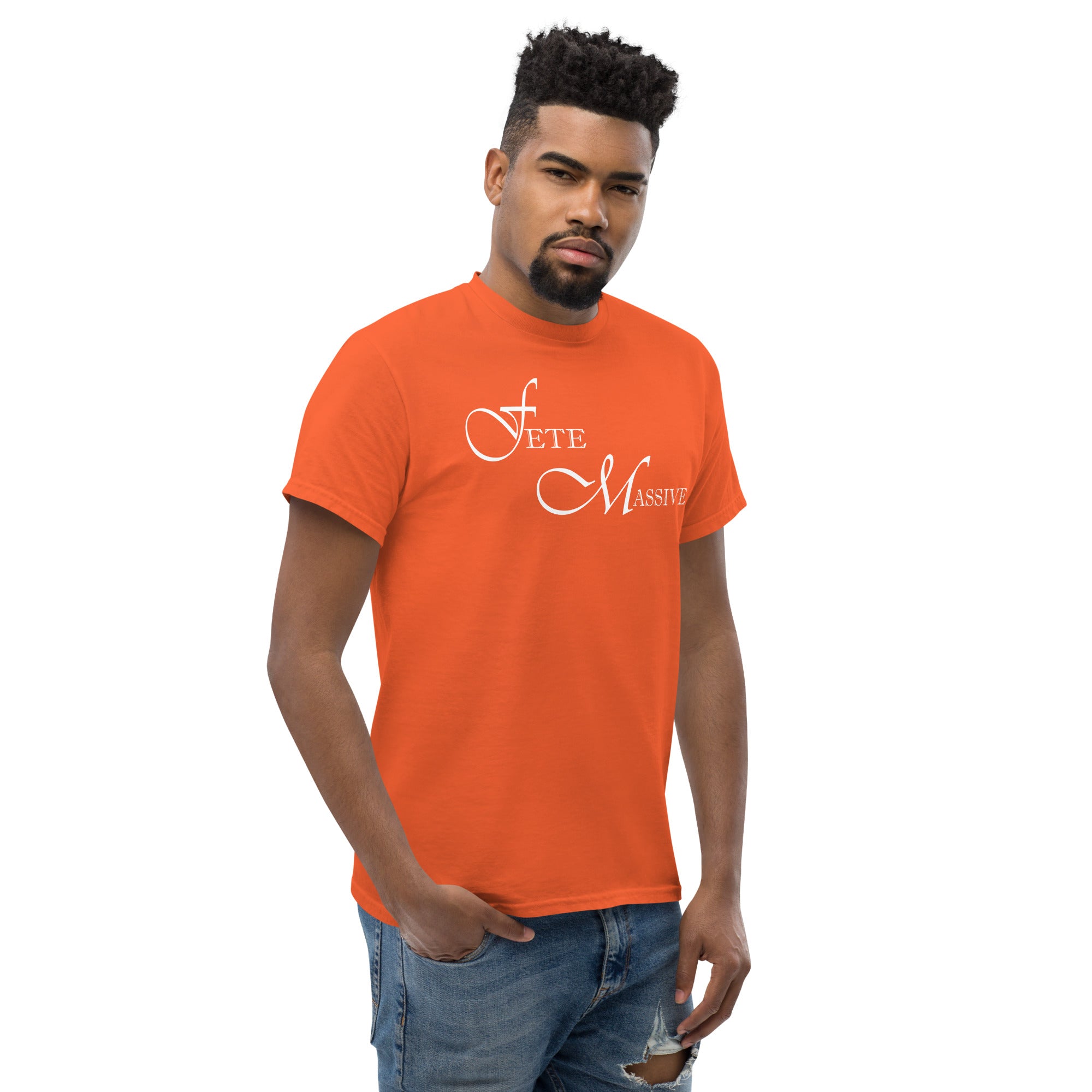 Fete Massive classic tee (Men)-Fete Massive