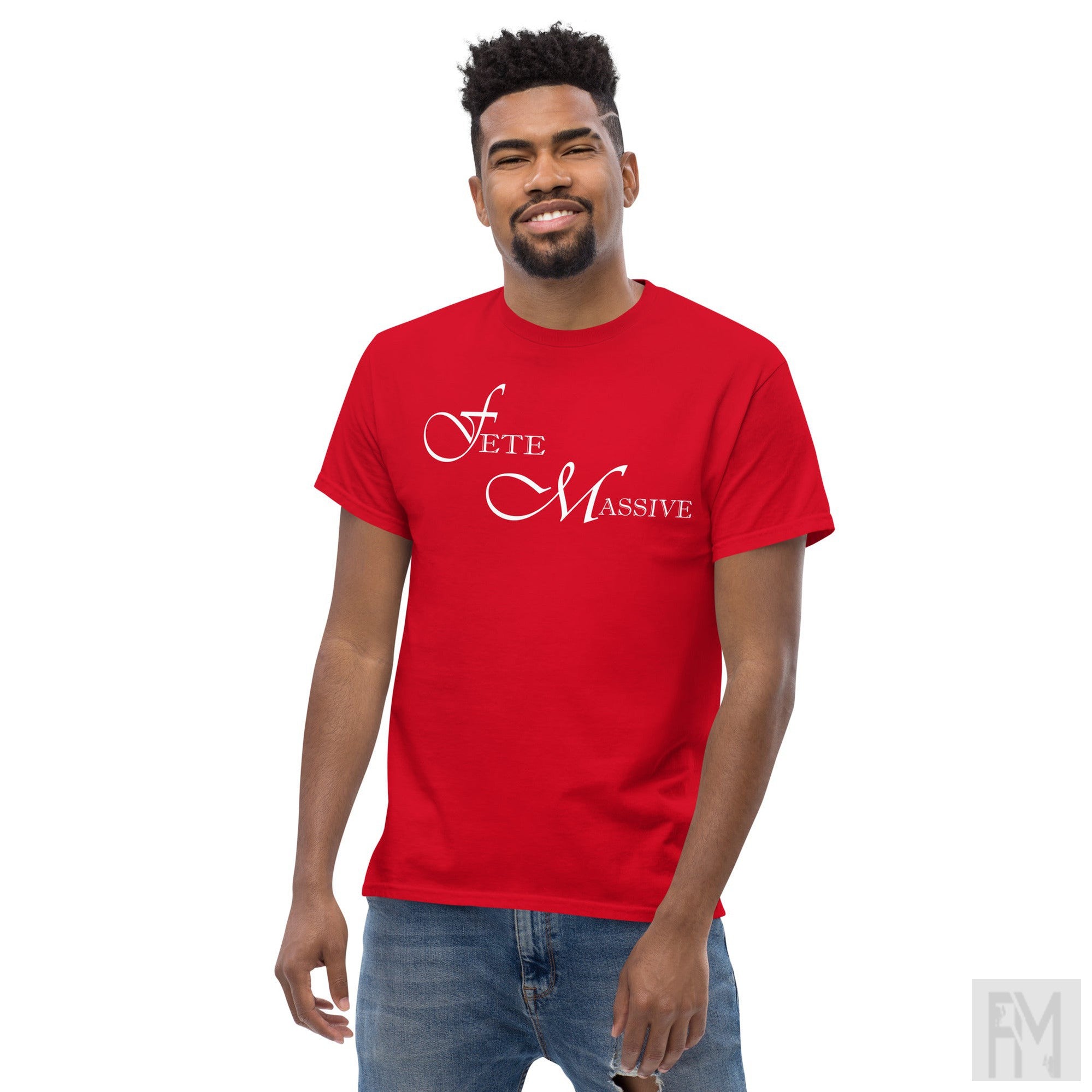 Fete Massive classic tee (Men)-Fete Massive