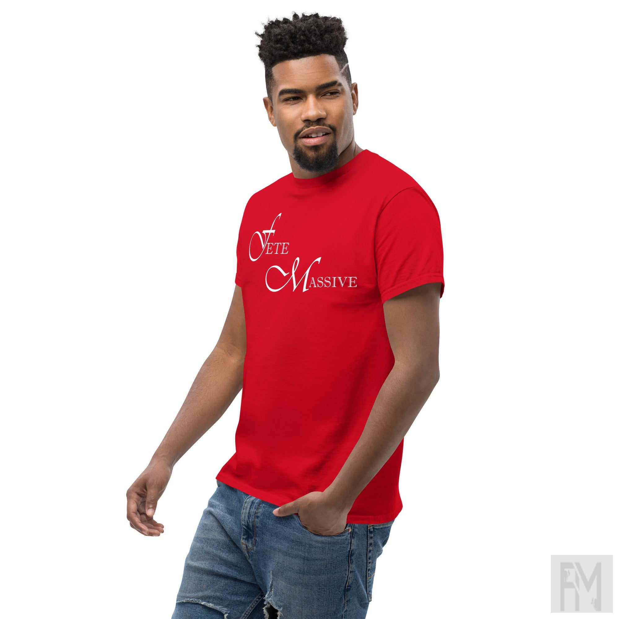 Fete Massive classic tee (Men)-Fete Massive