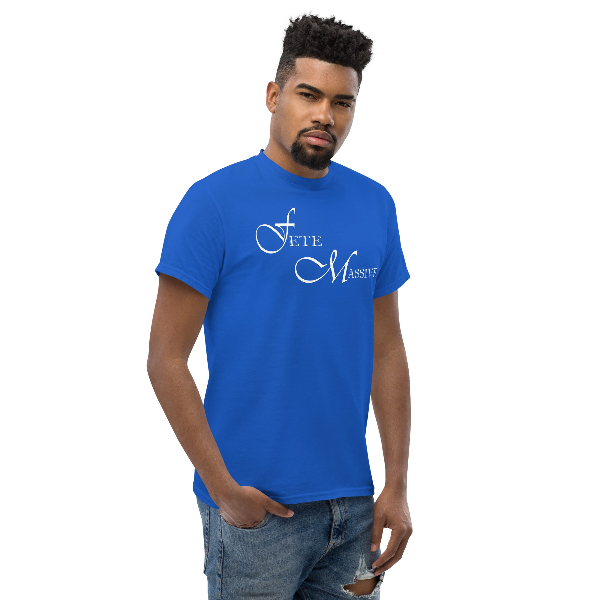 Fete Massive classic tee (Men)-Fete Massive