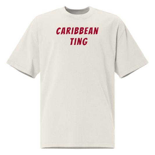 Carrib Ting - Oversized faded t-shirt