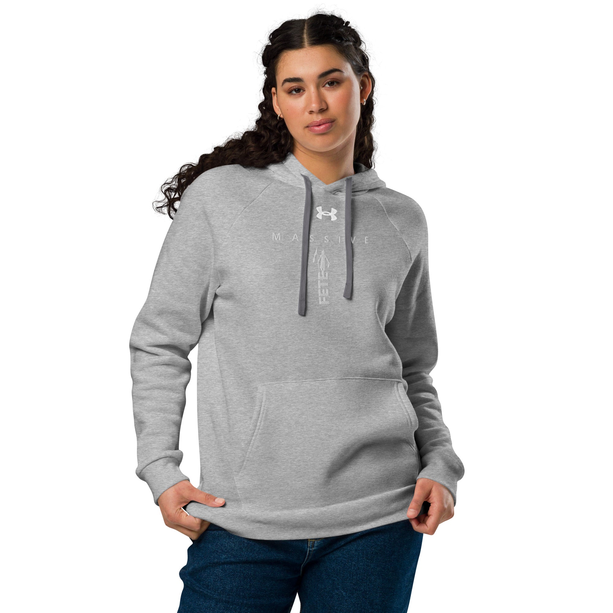 Partner with Under Armour® Fete Massive Designer hoodie-Fete Massive