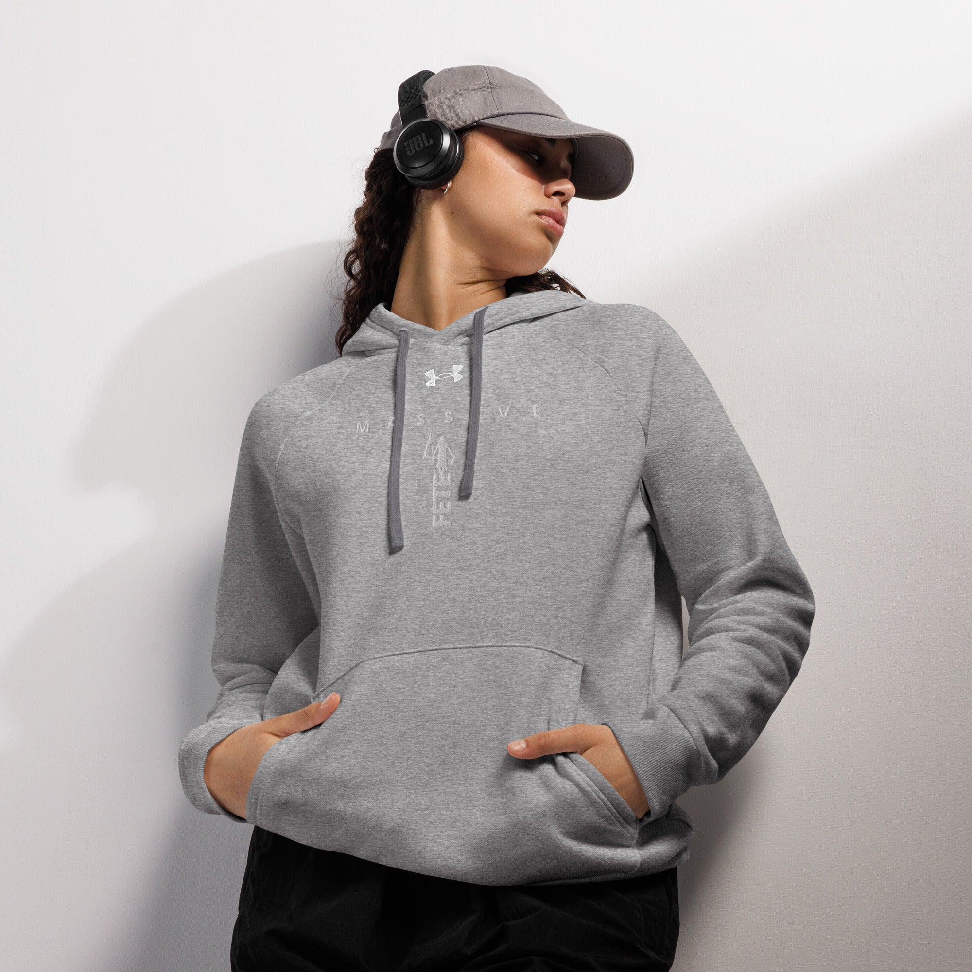 Partner with Under Armour® Fete Massive Designer hoodie-Fete Massive