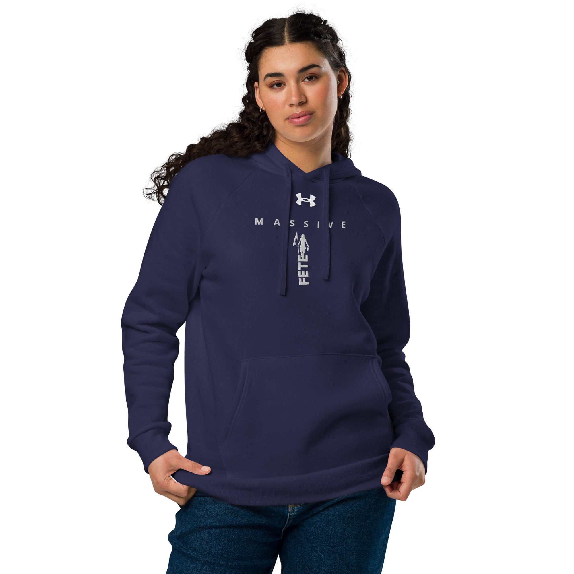 Partner with Under Armour® Fete Massive Designer hoodie-Fete Massive