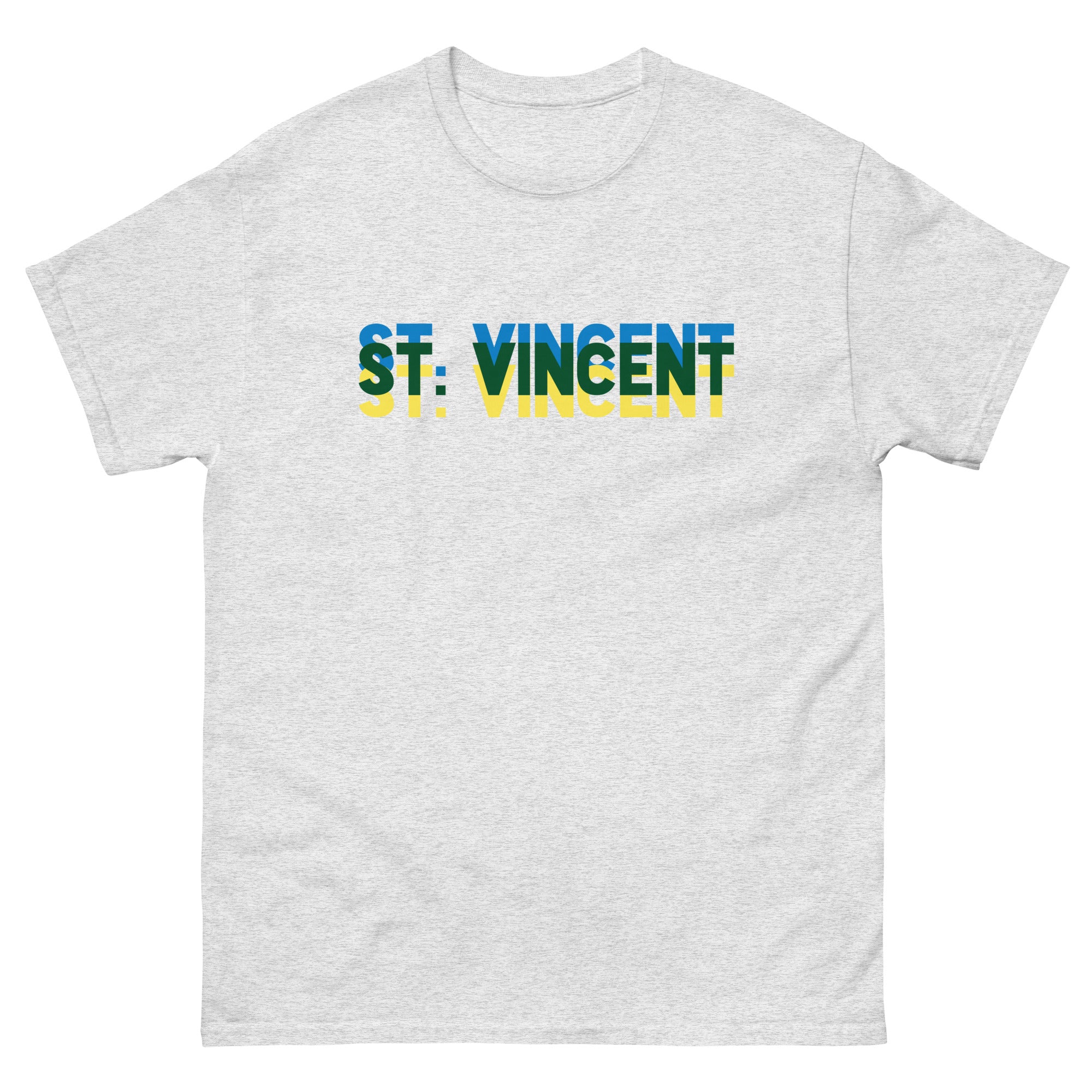 Saint Vincent: Triple Word Unisex classic tee-Fete Massive