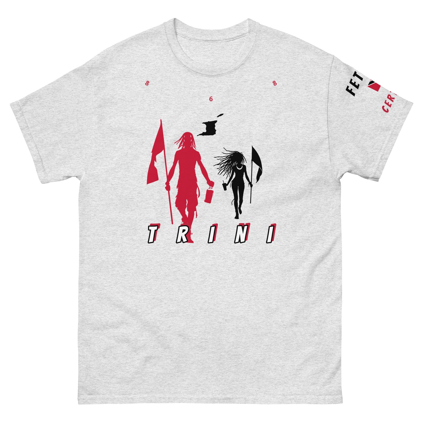 Trini Flag Mon/Gyal tee