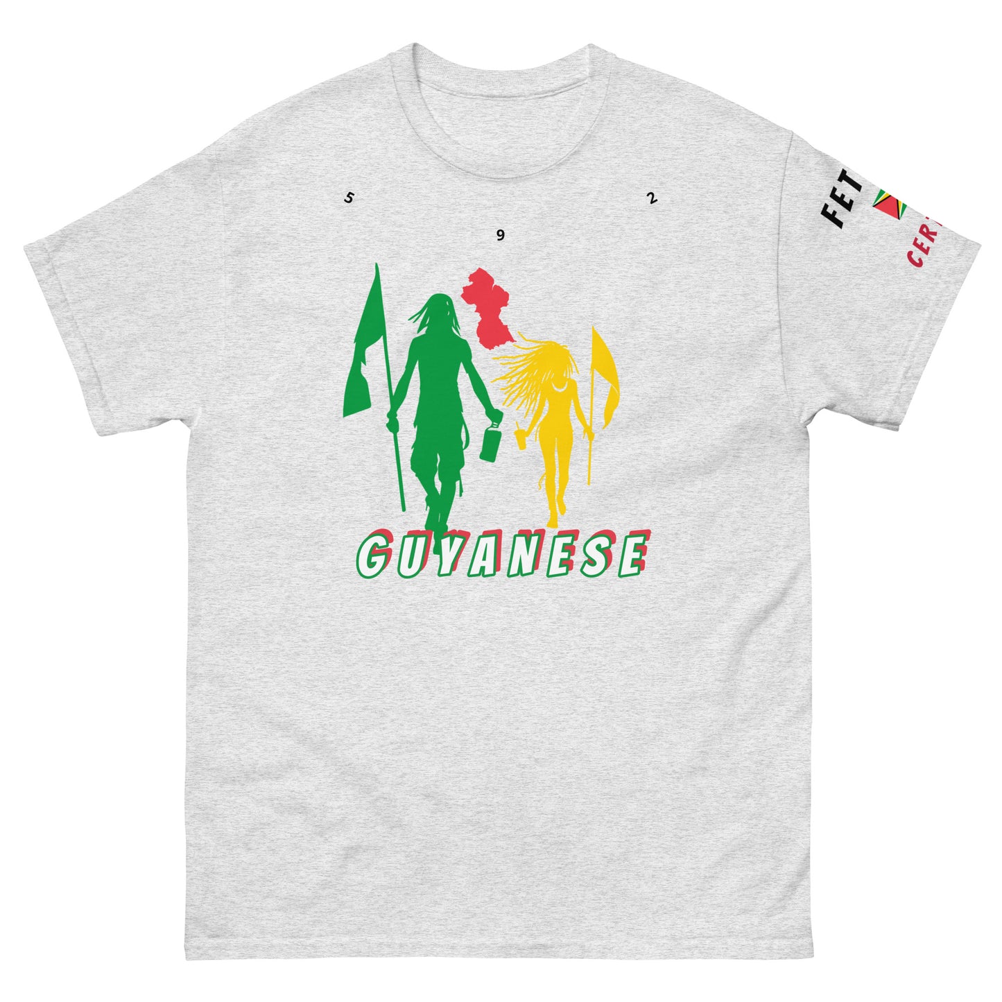 Guyana Flag Mon/Gyal Tee