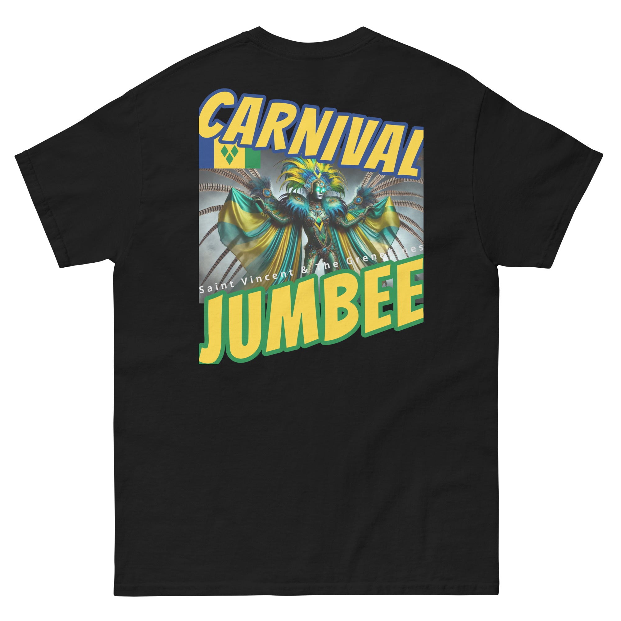 St. Vincent and the Grenadines Carnival Jumbee tee-Fete Massive