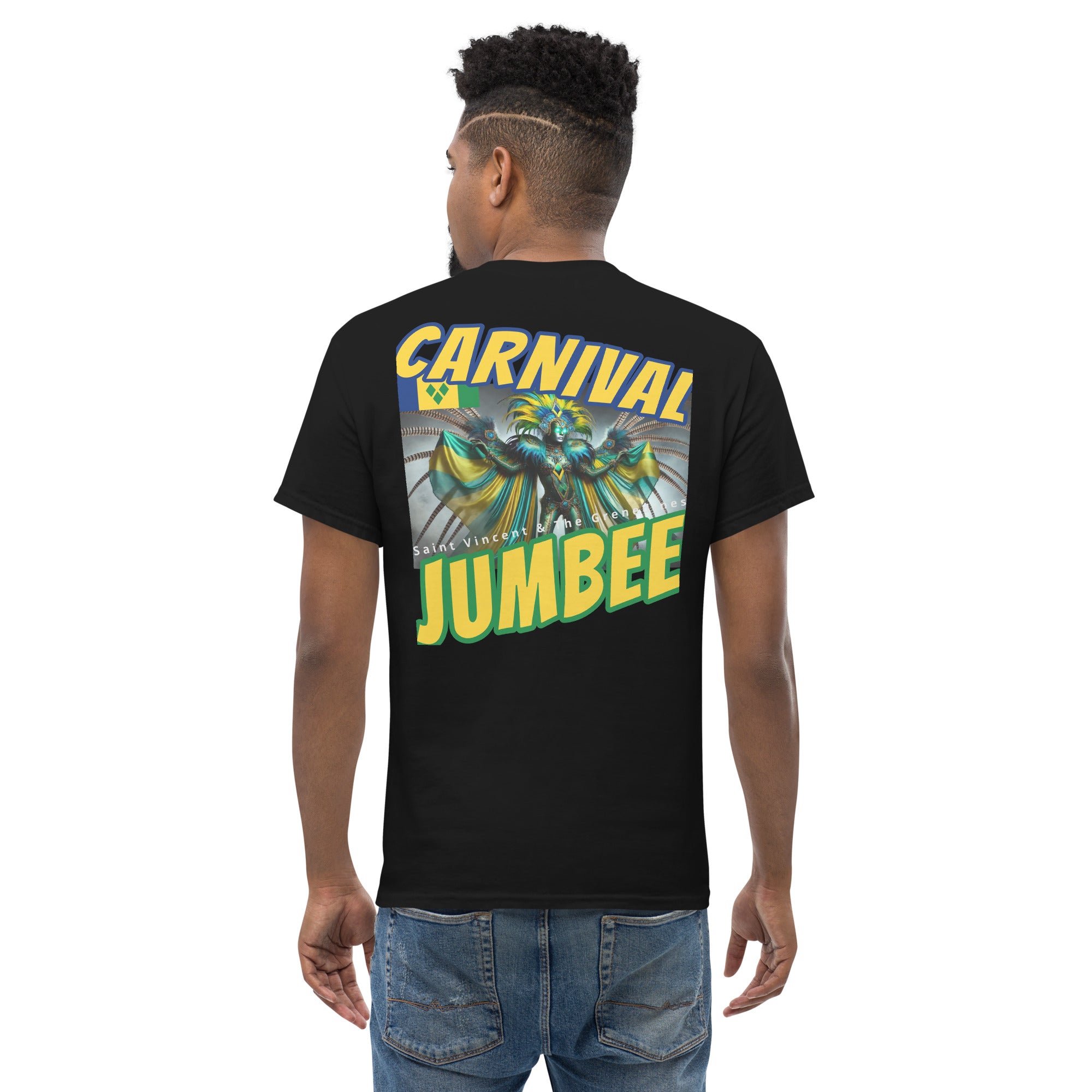 St. Vincent and the Grenadines Carnival Jumbee tee-Fete Massive