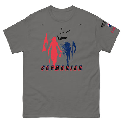 Cayman Islands Flag Mon/Gyal tee